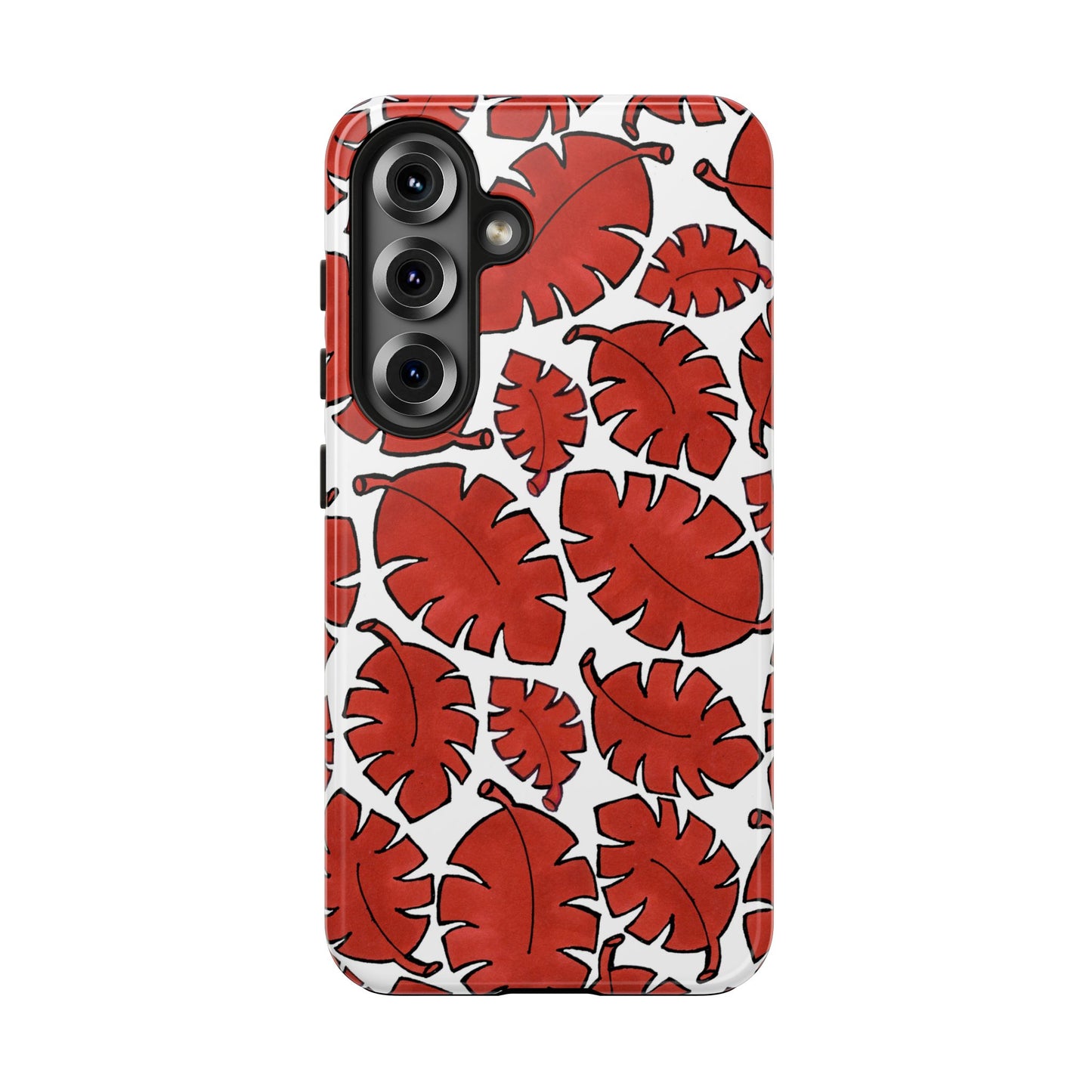 Red Bananas White Phone Case
