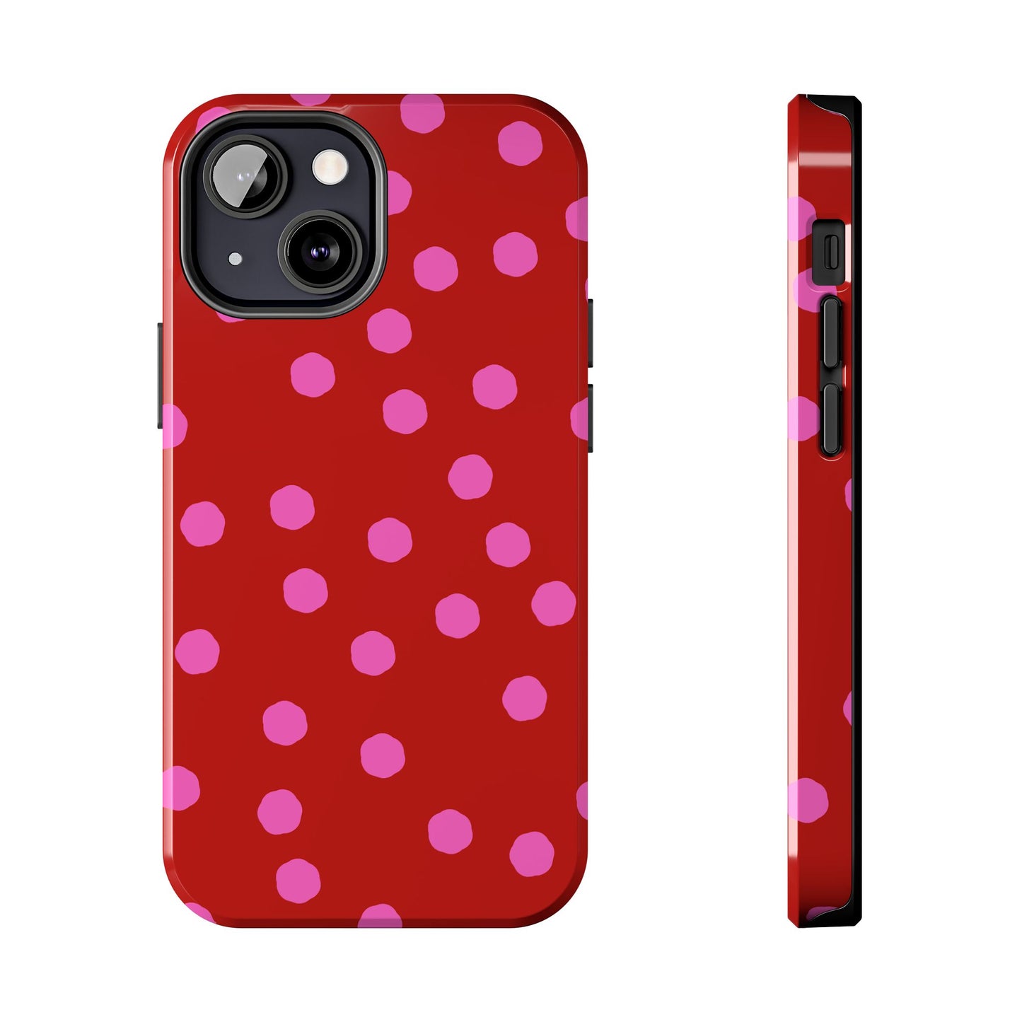 Jumbo Dots Red / Pink Phone Case