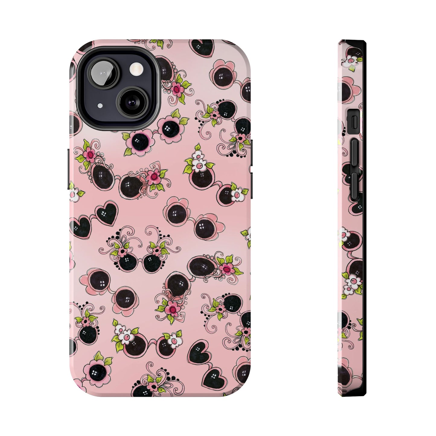 Tossed Shades Pink Phone Case