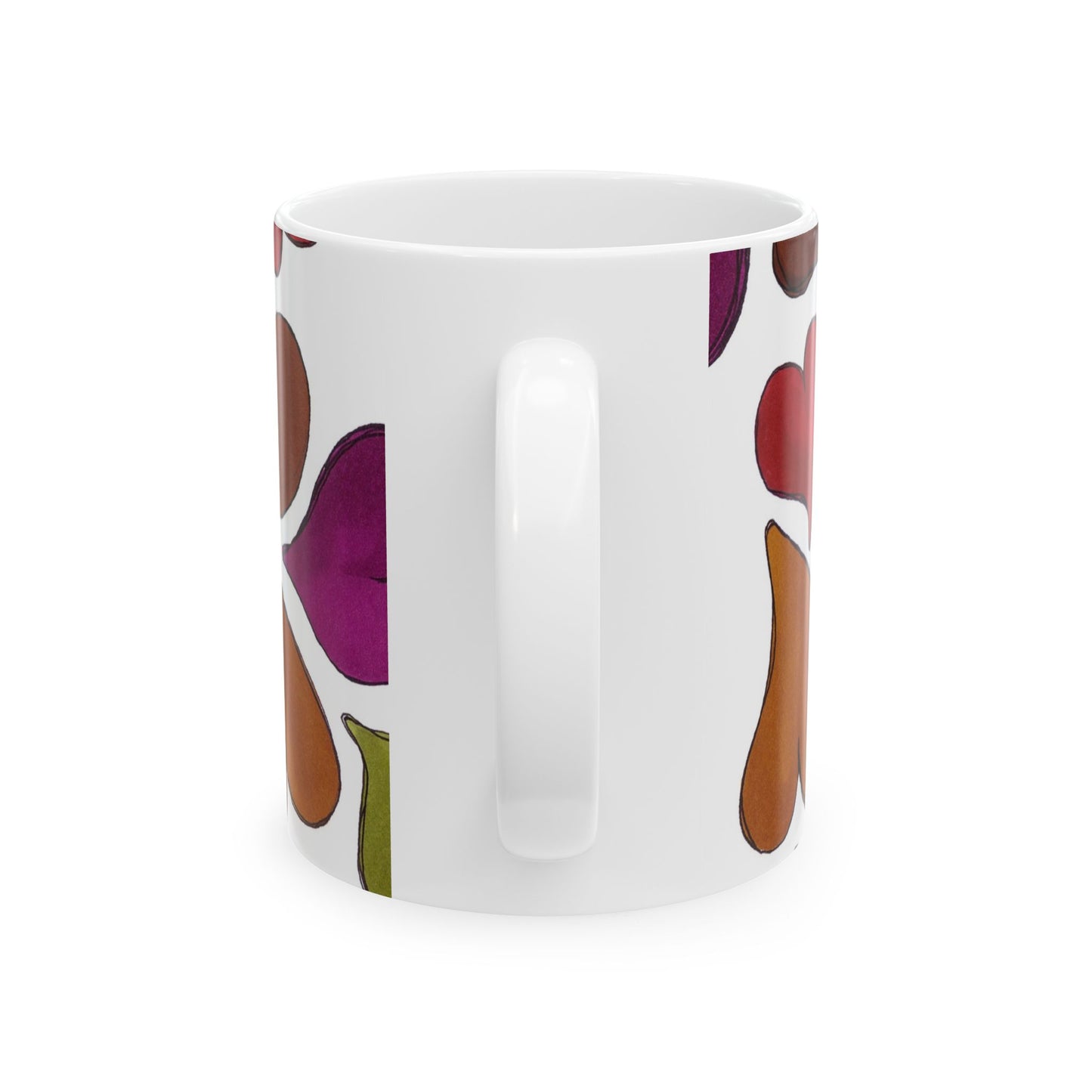 Big Hearted White Cup