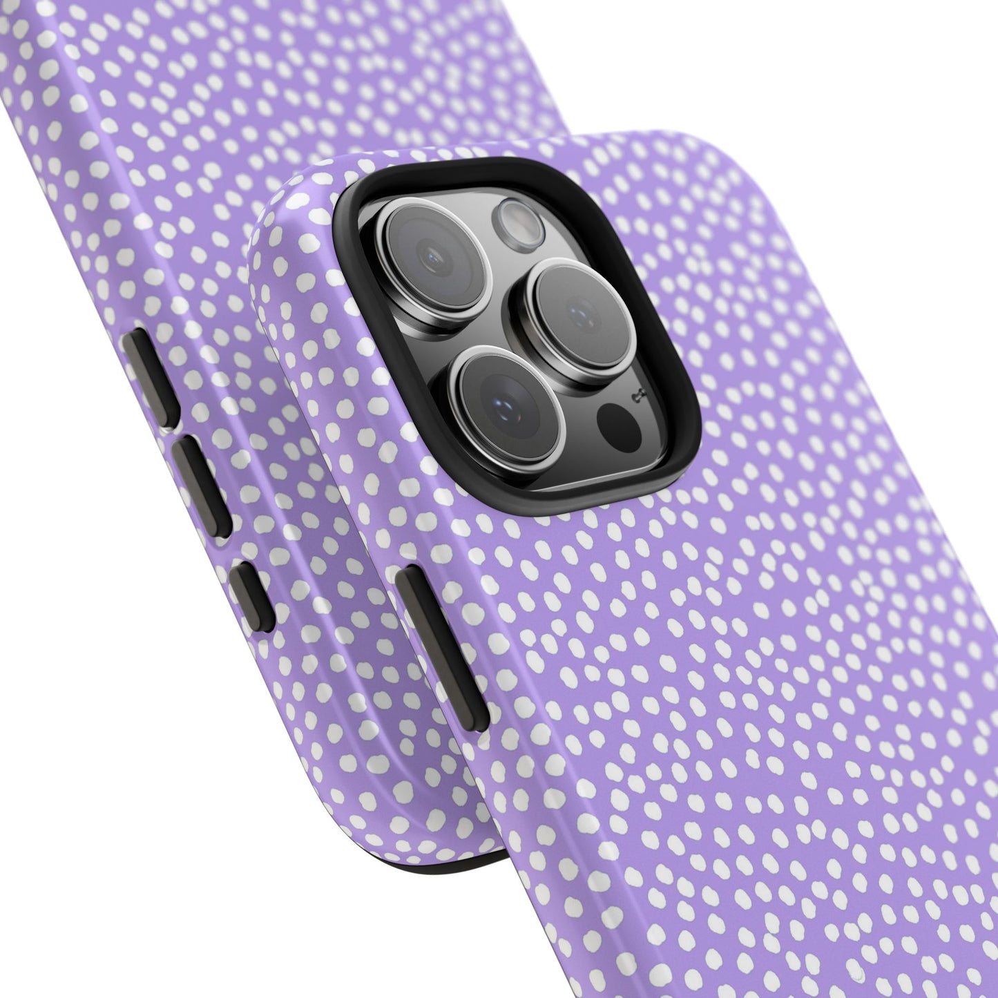 Bitty Dots Lilac / White Phone Case