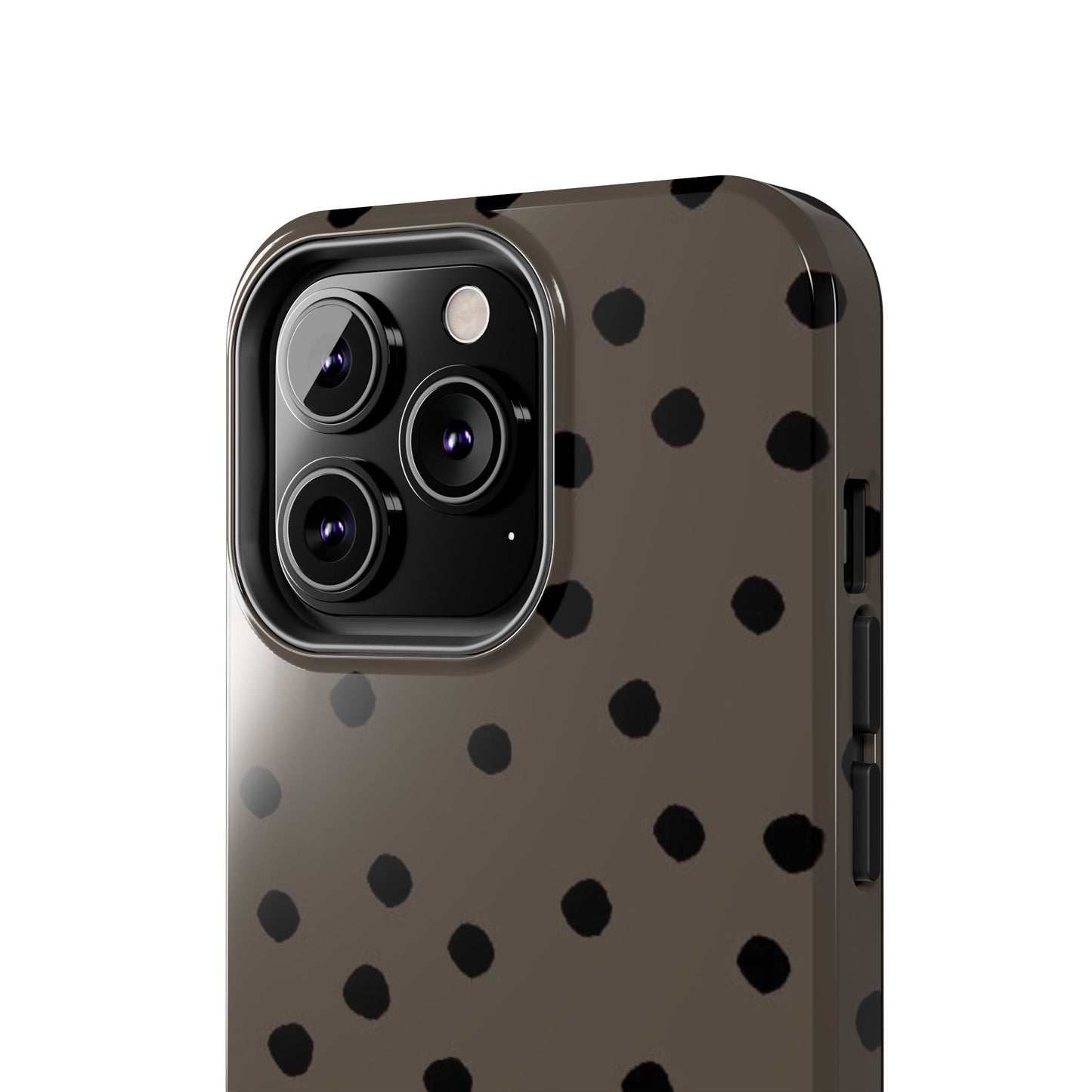 Dinky Dots Toast / Black Phone Case
