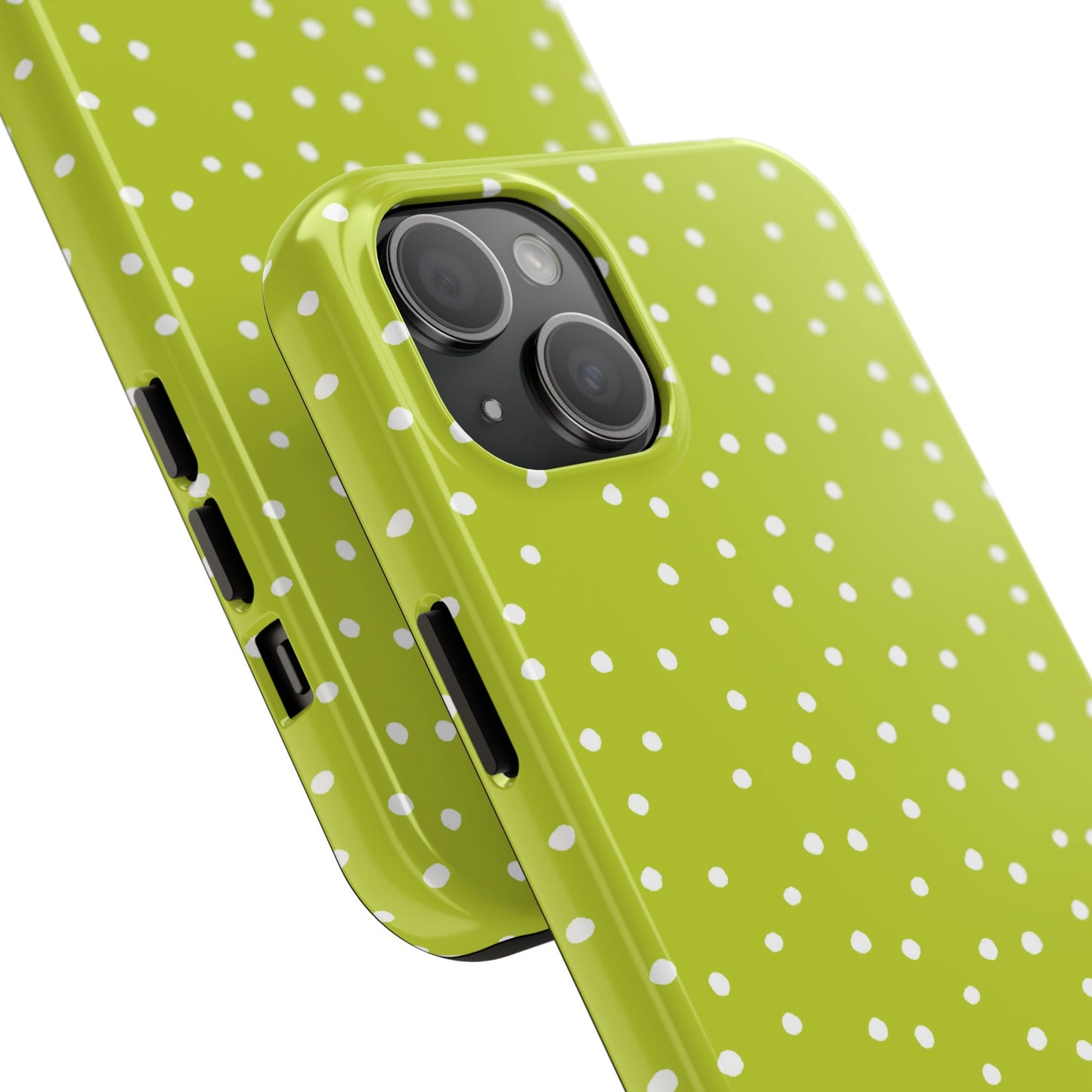Dinky Dots Green / White Phone Case
