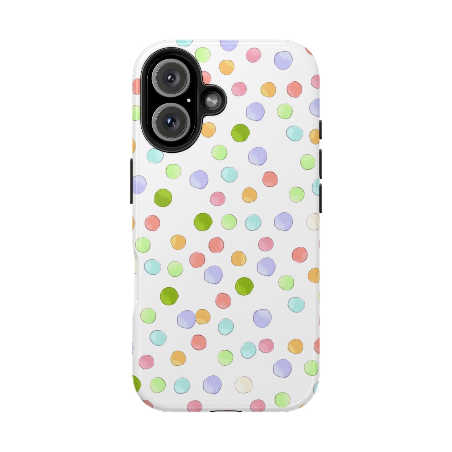 Happy Dots White Phone Case