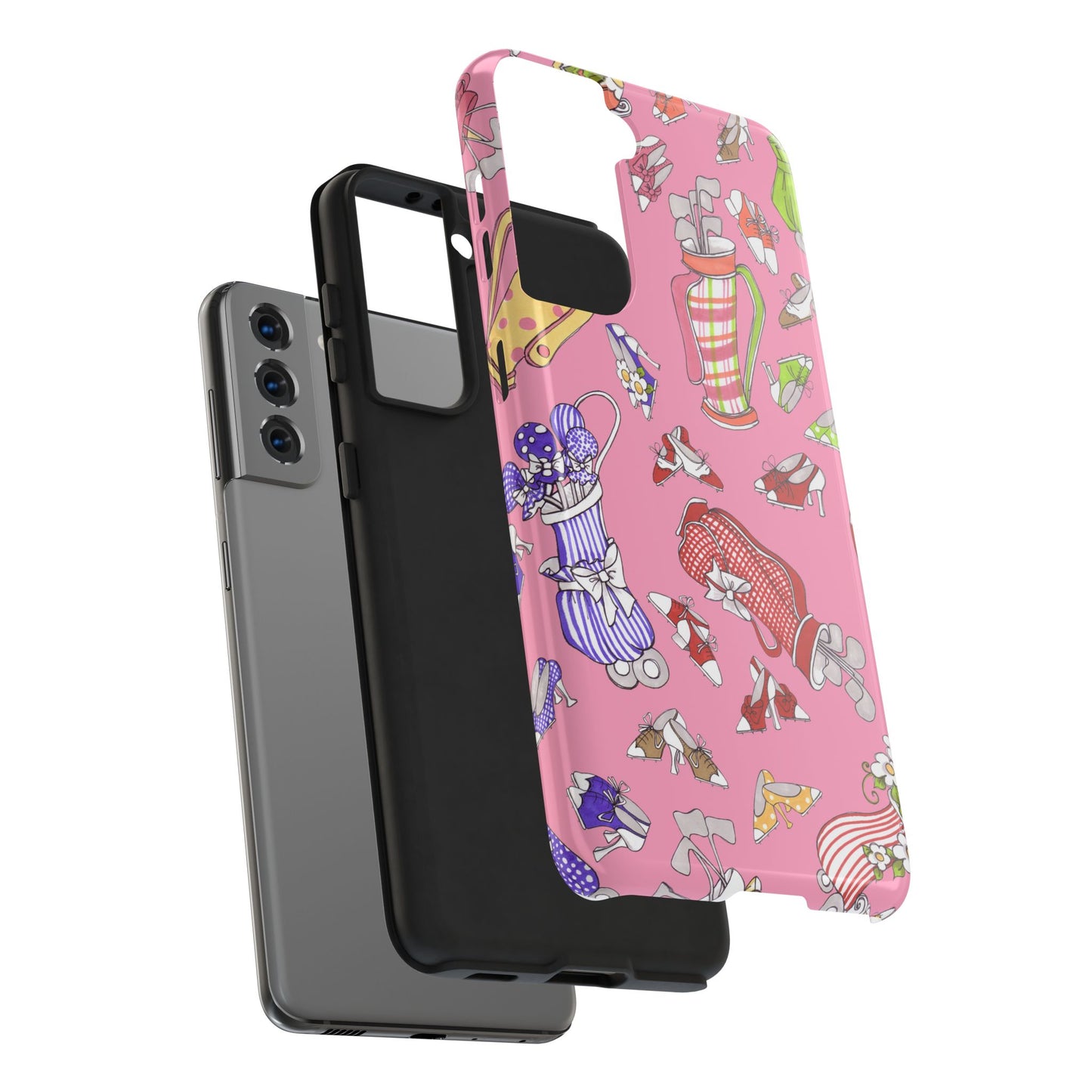 Bags & Shoes Pink Phone Case