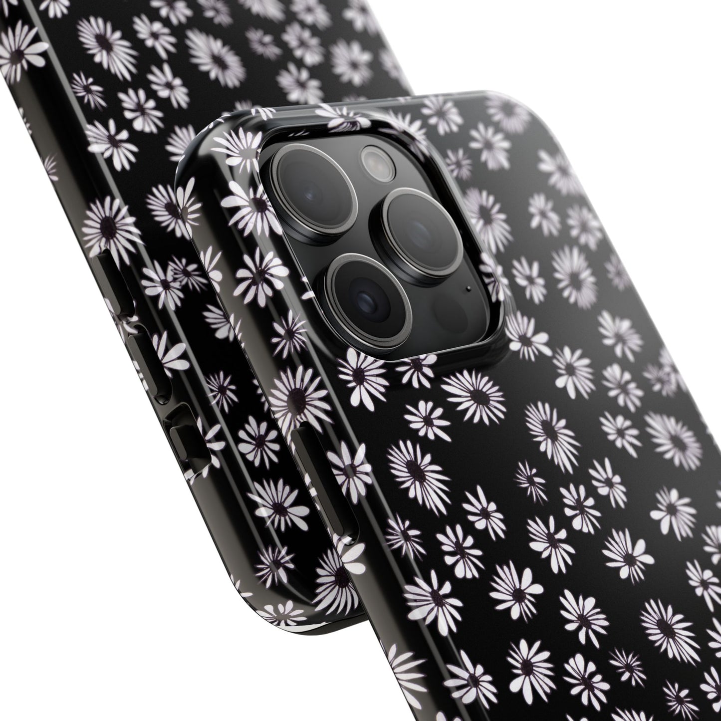 Random Daisy Black / White Phone Case