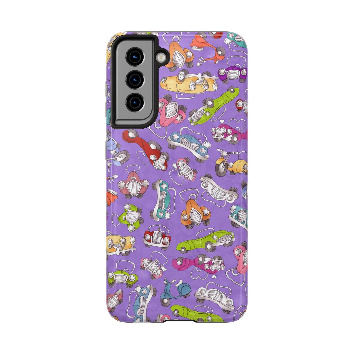 Pile Up Purple Phone Case