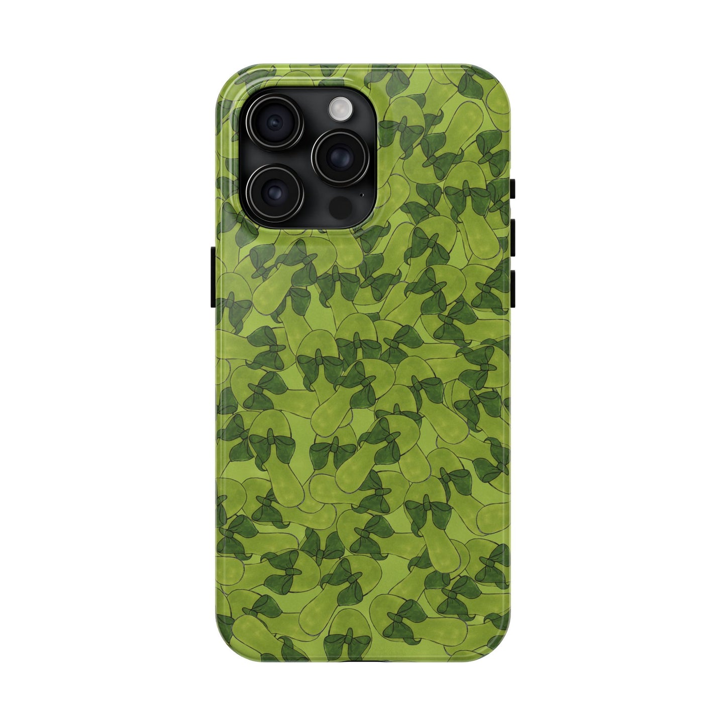 Green Flip Flops Phone Case