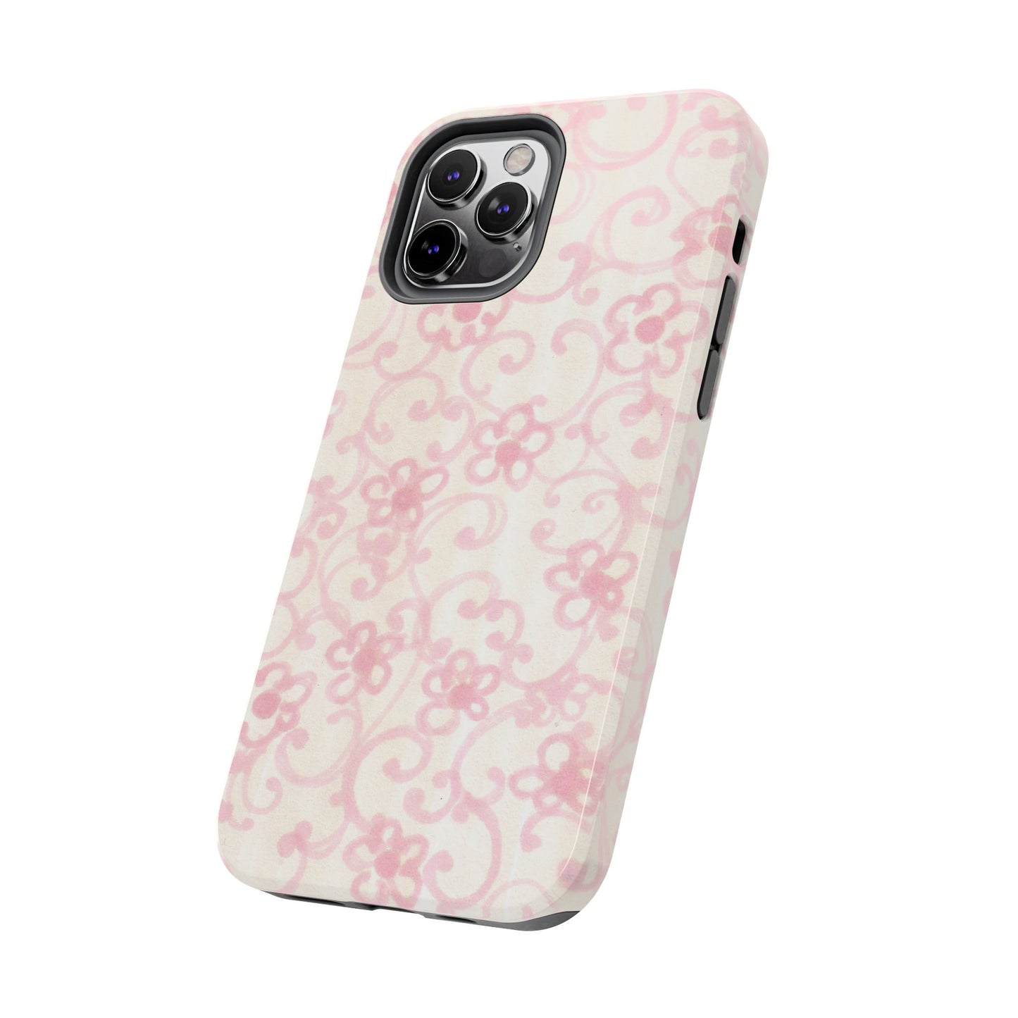 Floral Scroll Phone Case