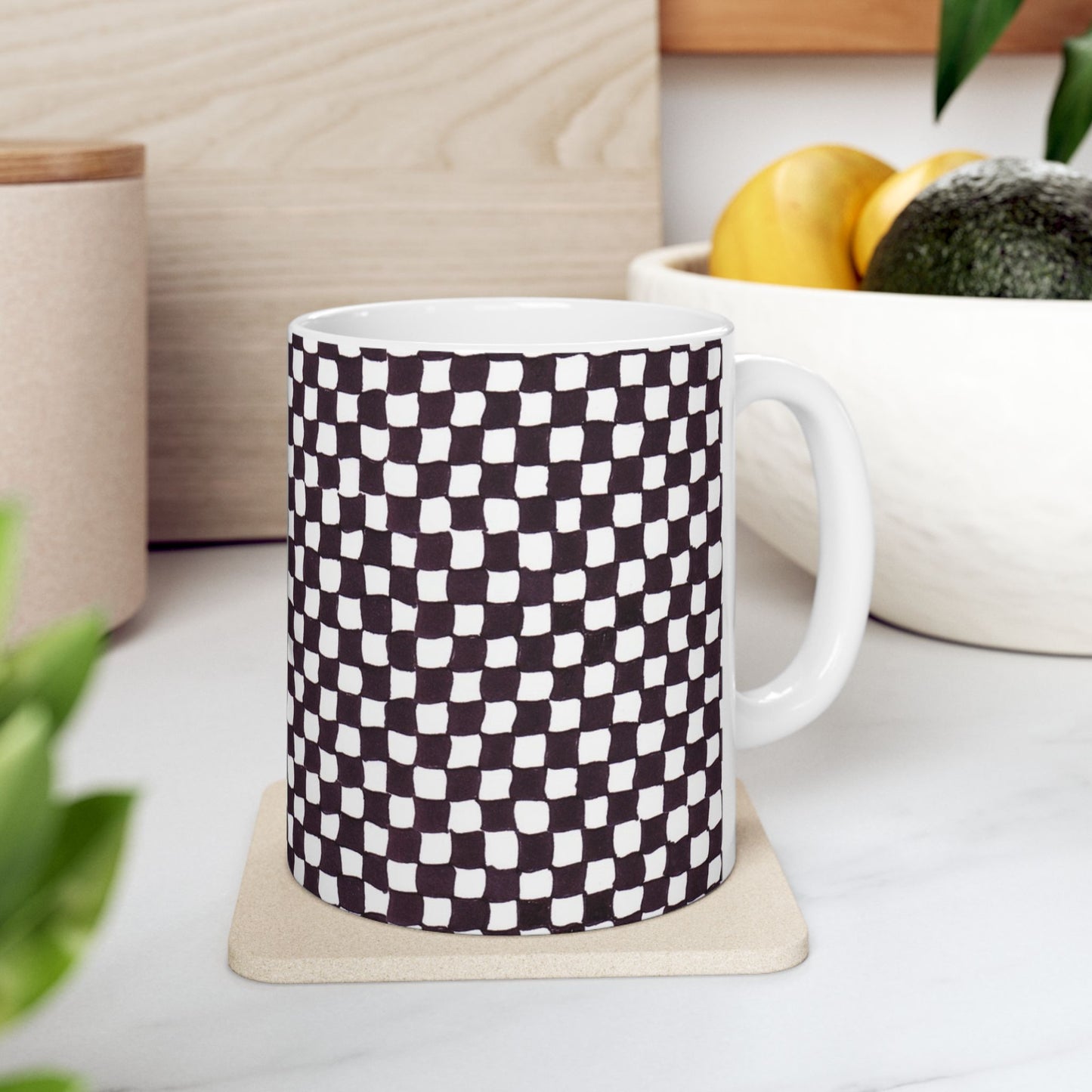 Checkerboard Cup