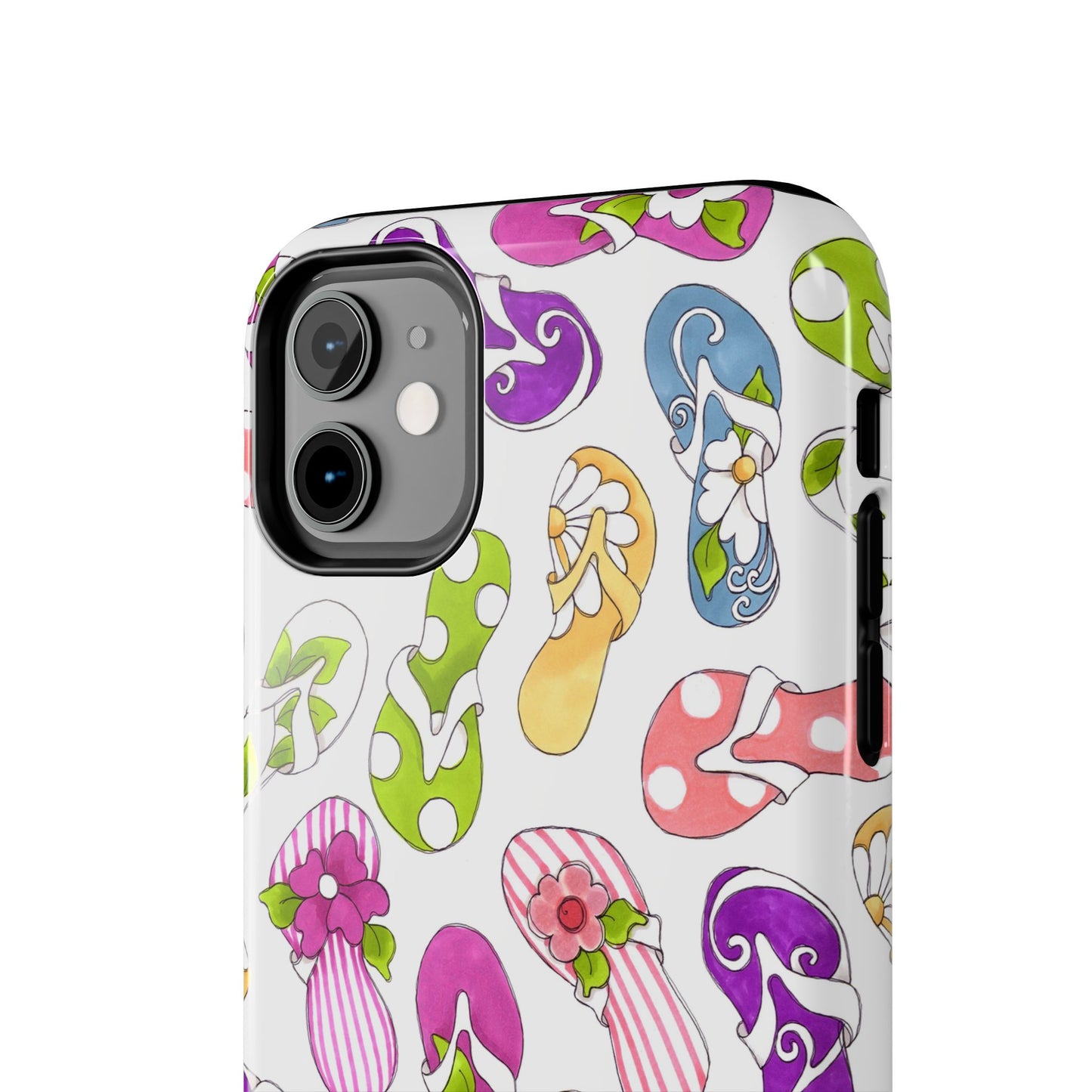 Flip Flops White Phone Case