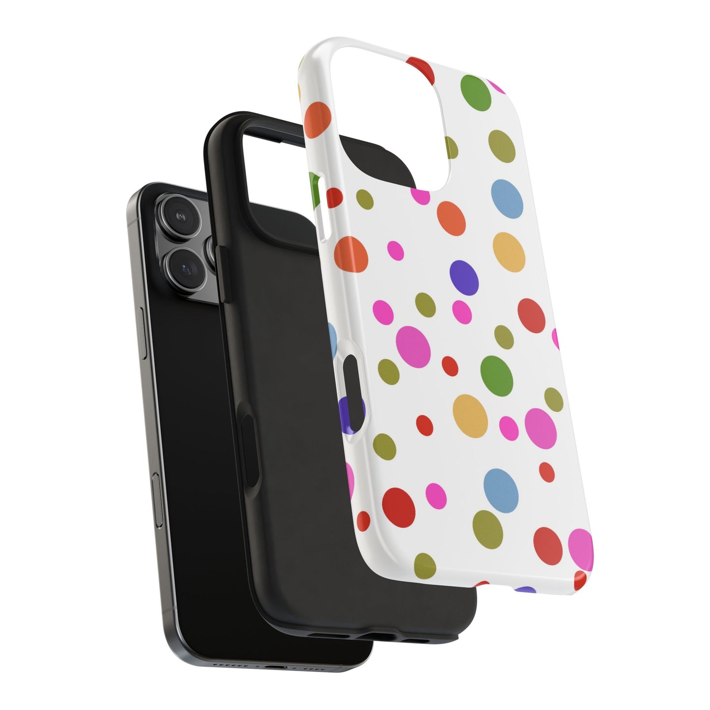 Dot Assortment White Phone Case