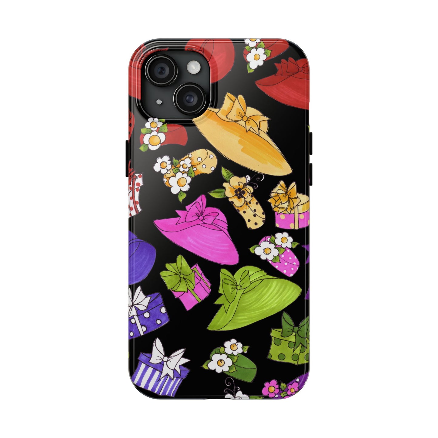 Accessories Tossed Black Phone Case