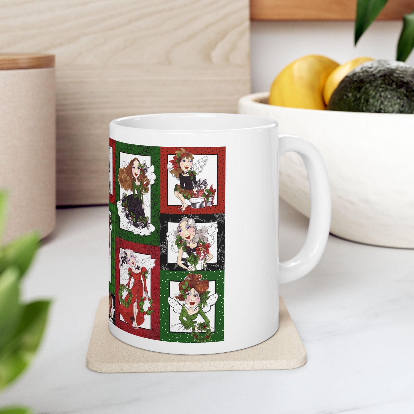 Fairy Merry Christmas Cup