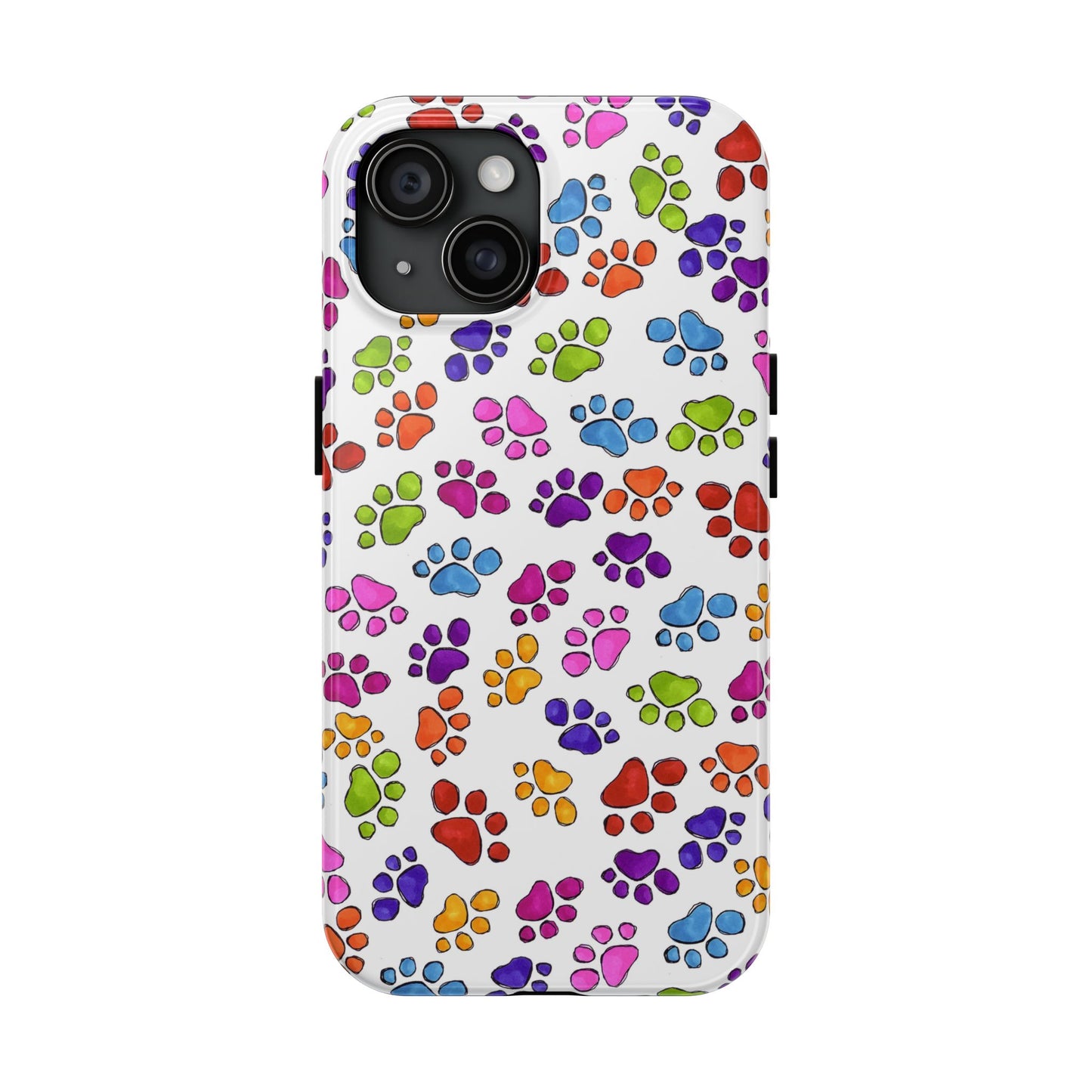 Fancy Paws White Phone Case