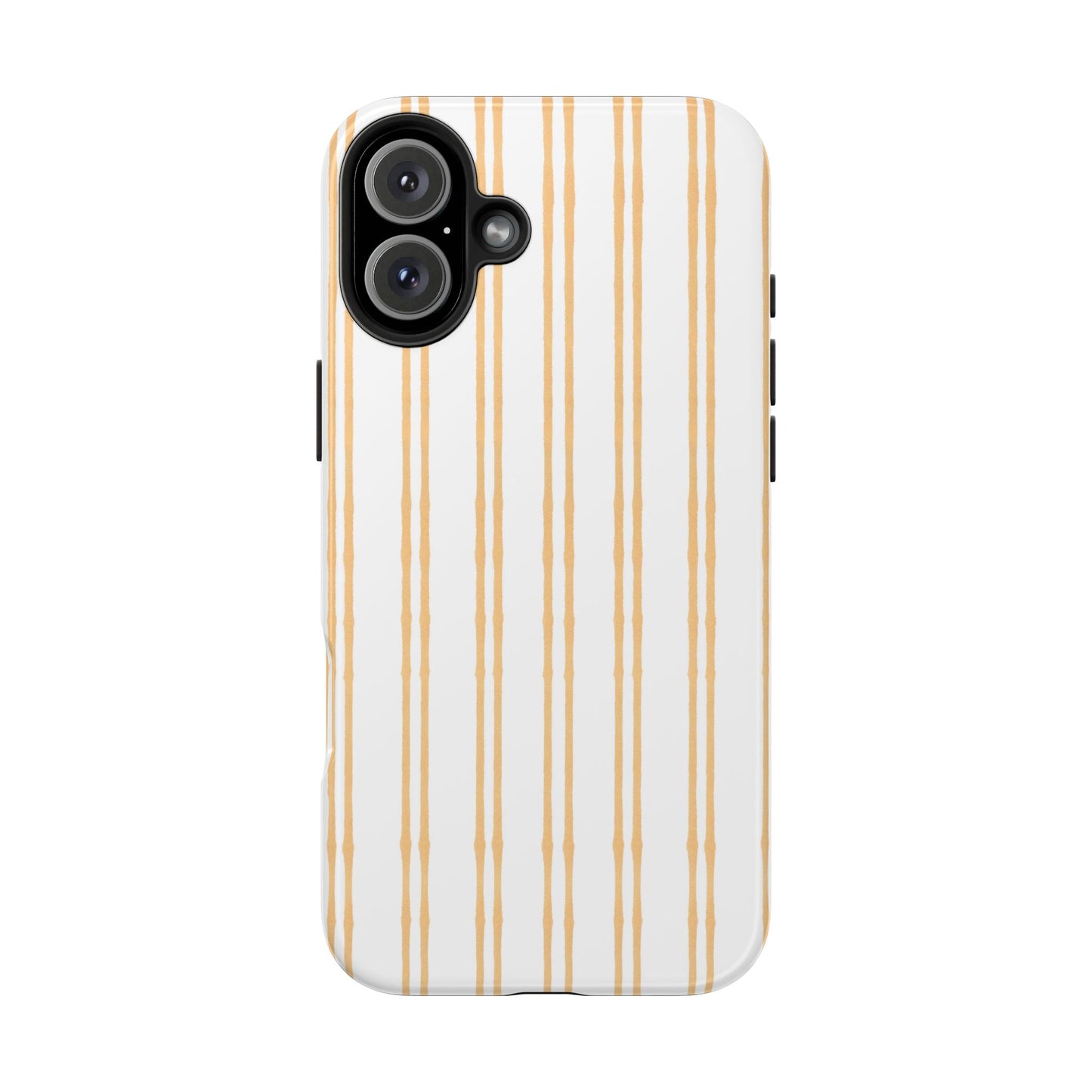 Double Stripe Yellow Phone Case