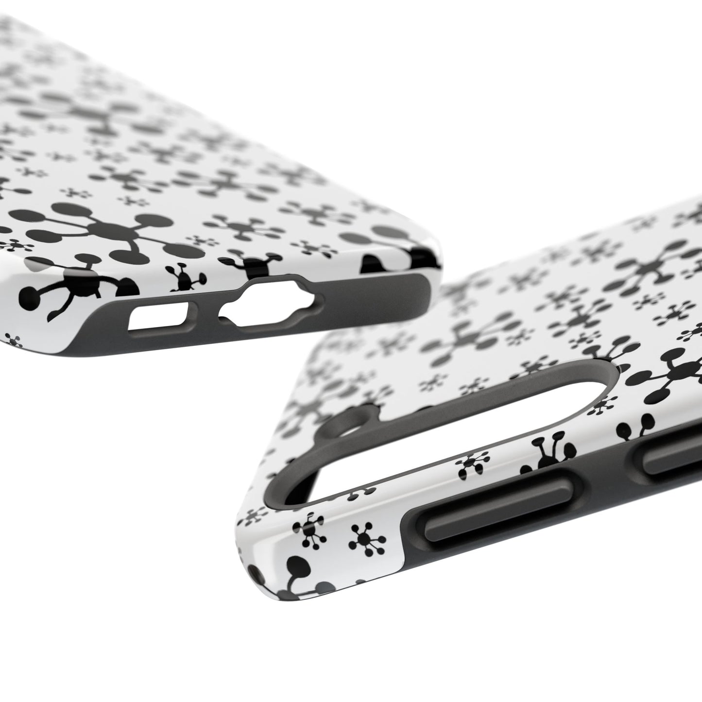 Jacks White / Black Phone Case