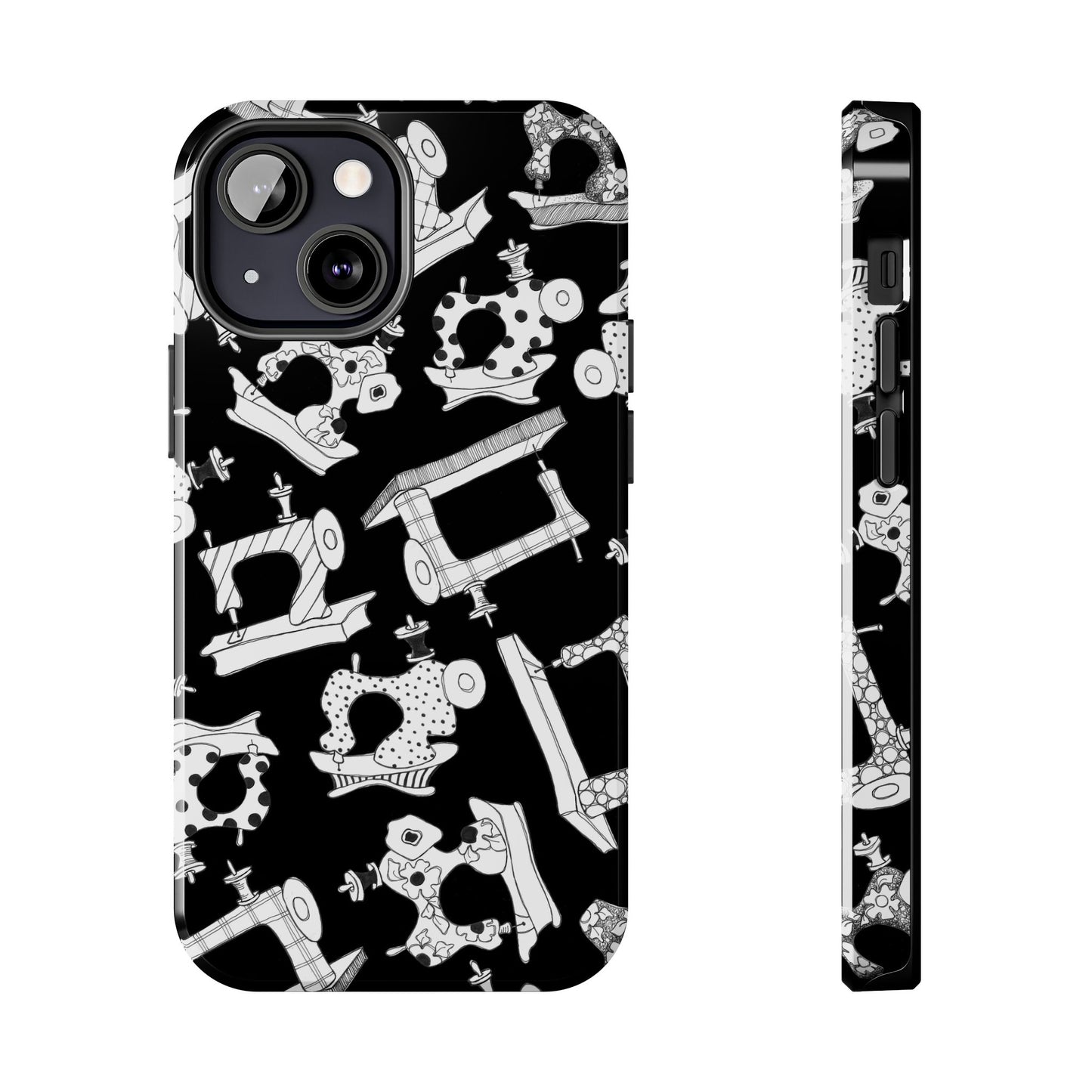 Sew Essential Black Phone Case