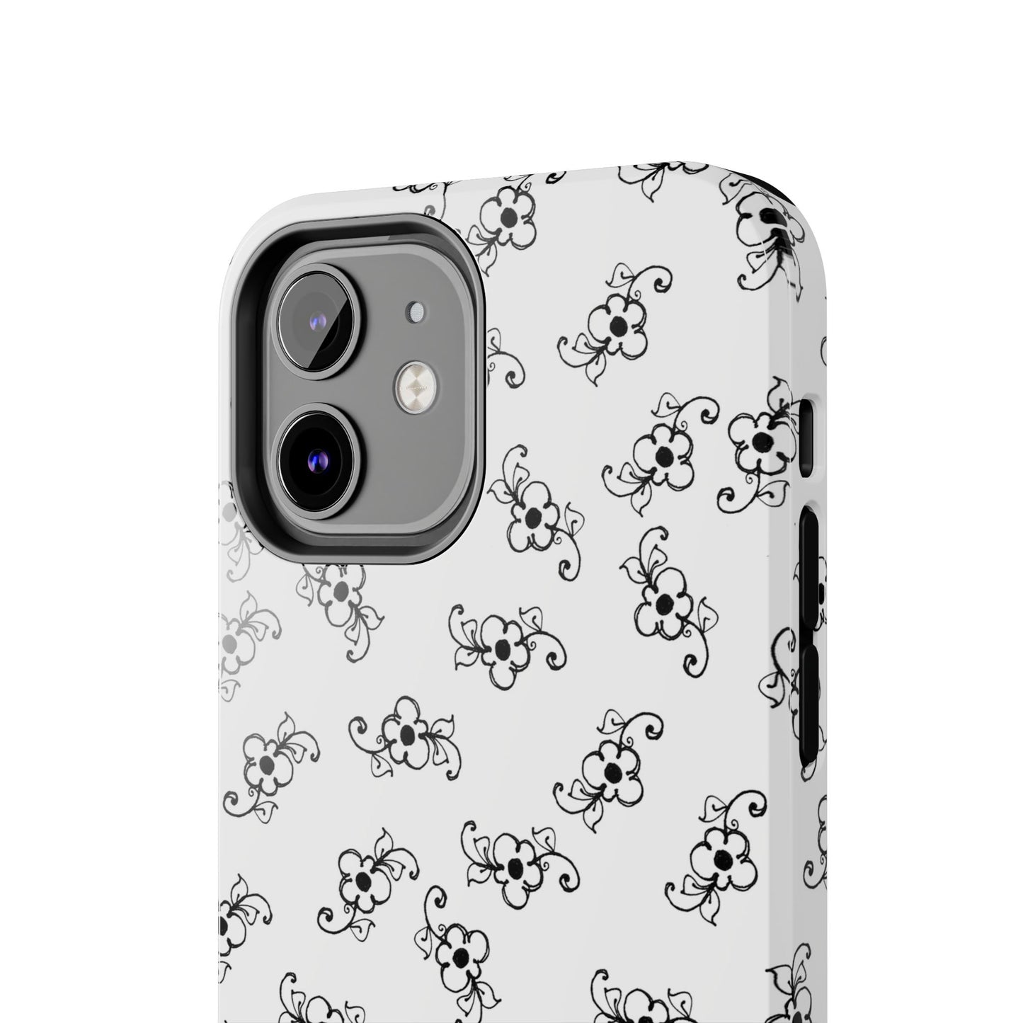 Favorite Daisies White / Black Phone Case