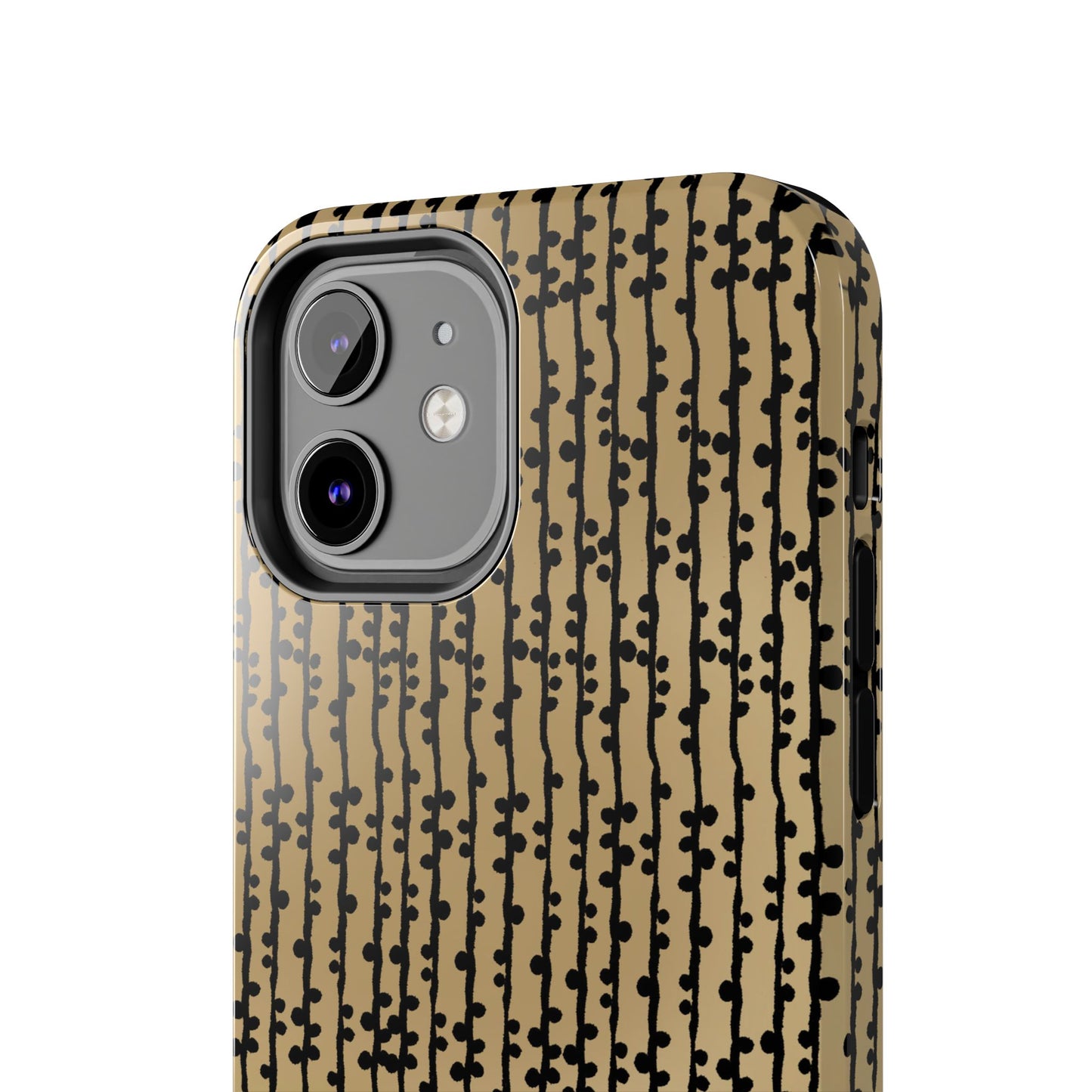 Loopy Stripe Tan Phone Case