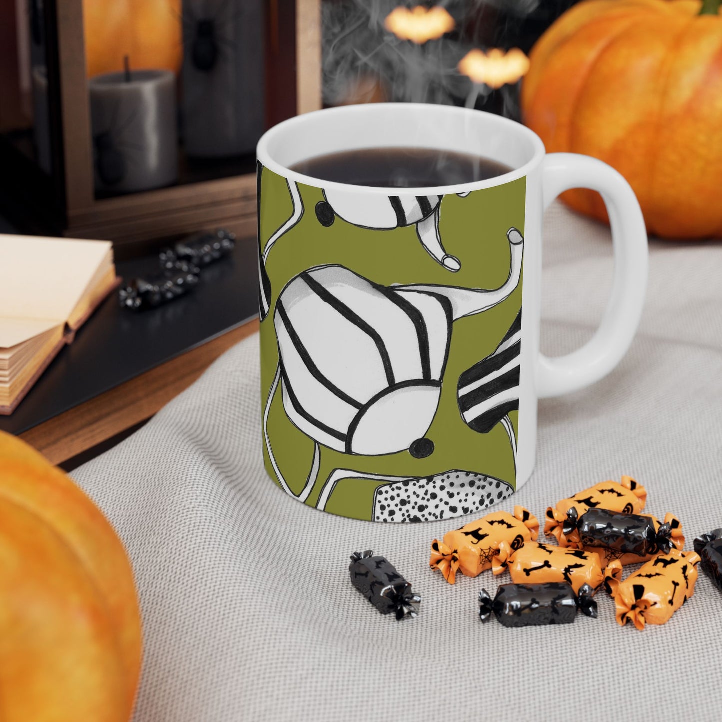 Coffee, Tea Anyone? Green Cup