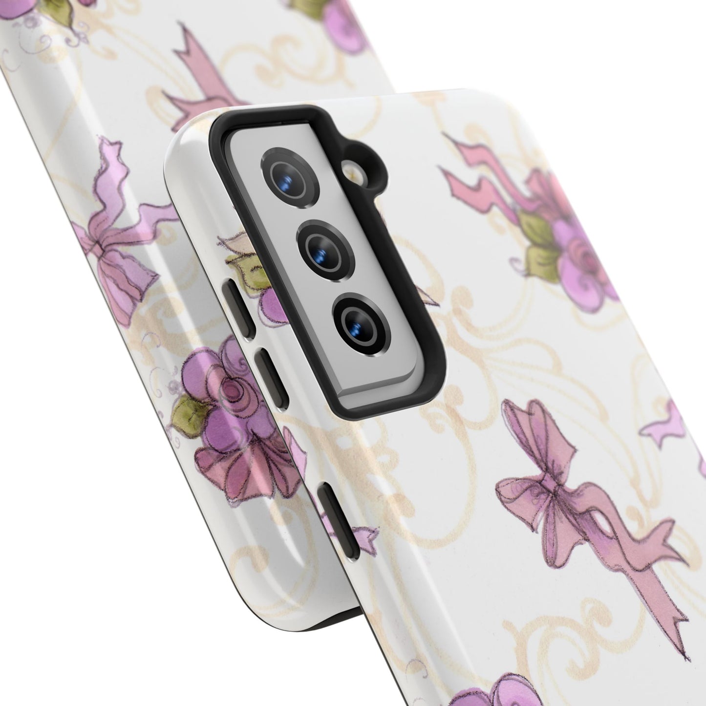 Flower Model Bow Flowers Phone Case