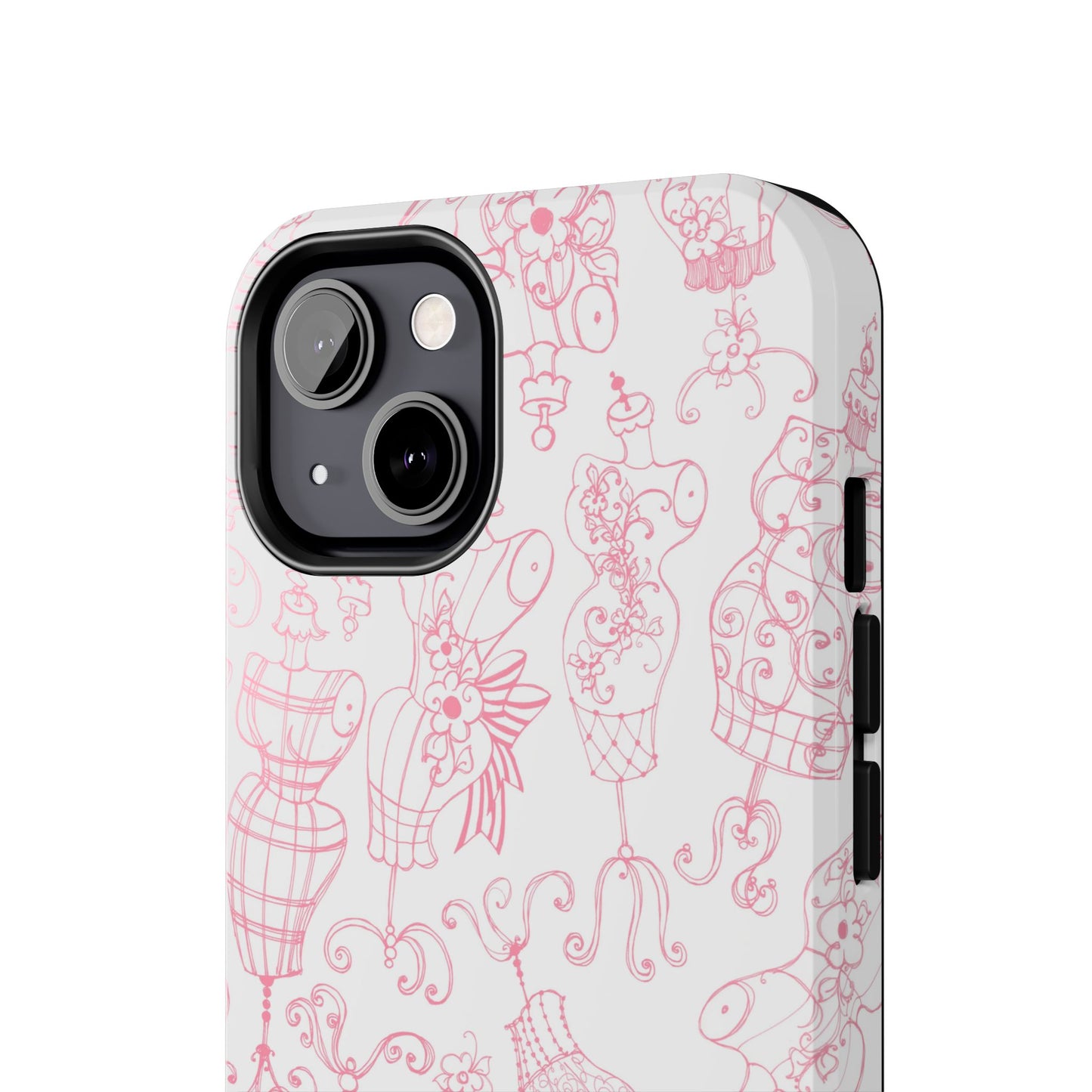 Mannequinique White / Pink Phone Case