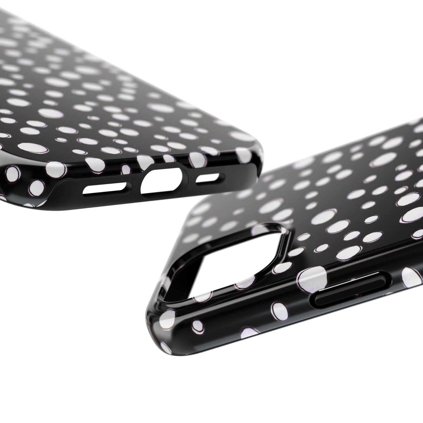 Pot Dots Black Phone Case