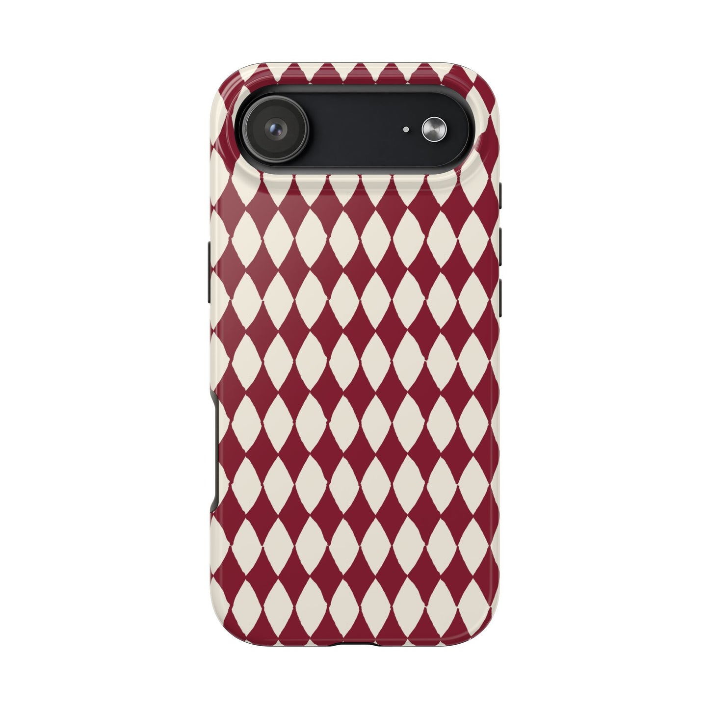 Diamond Ivory / Red Phone Case