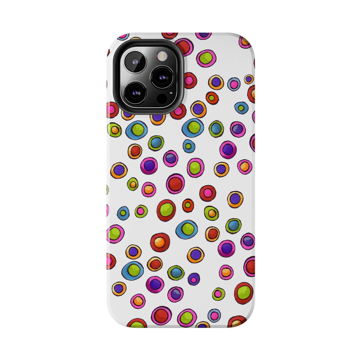 Dopey Dots White Phone Case