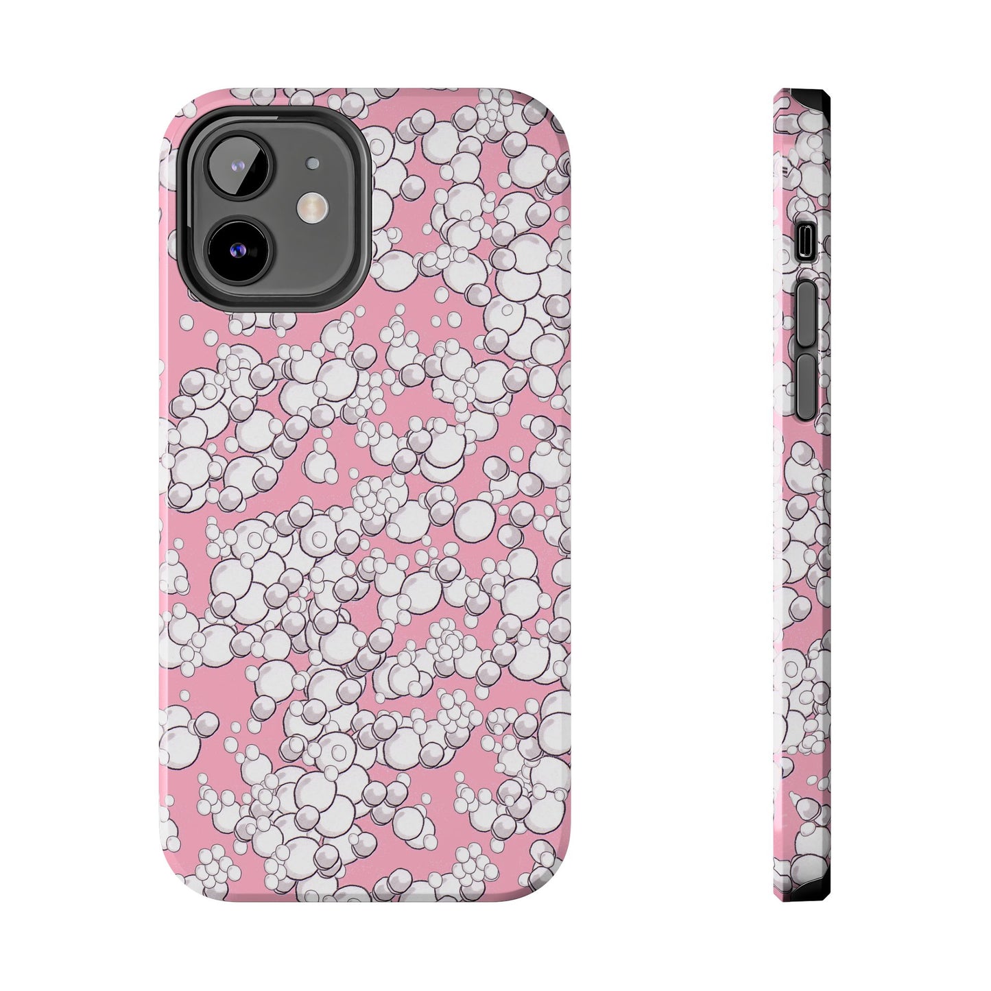 Bubble Dots Pink Phone Case