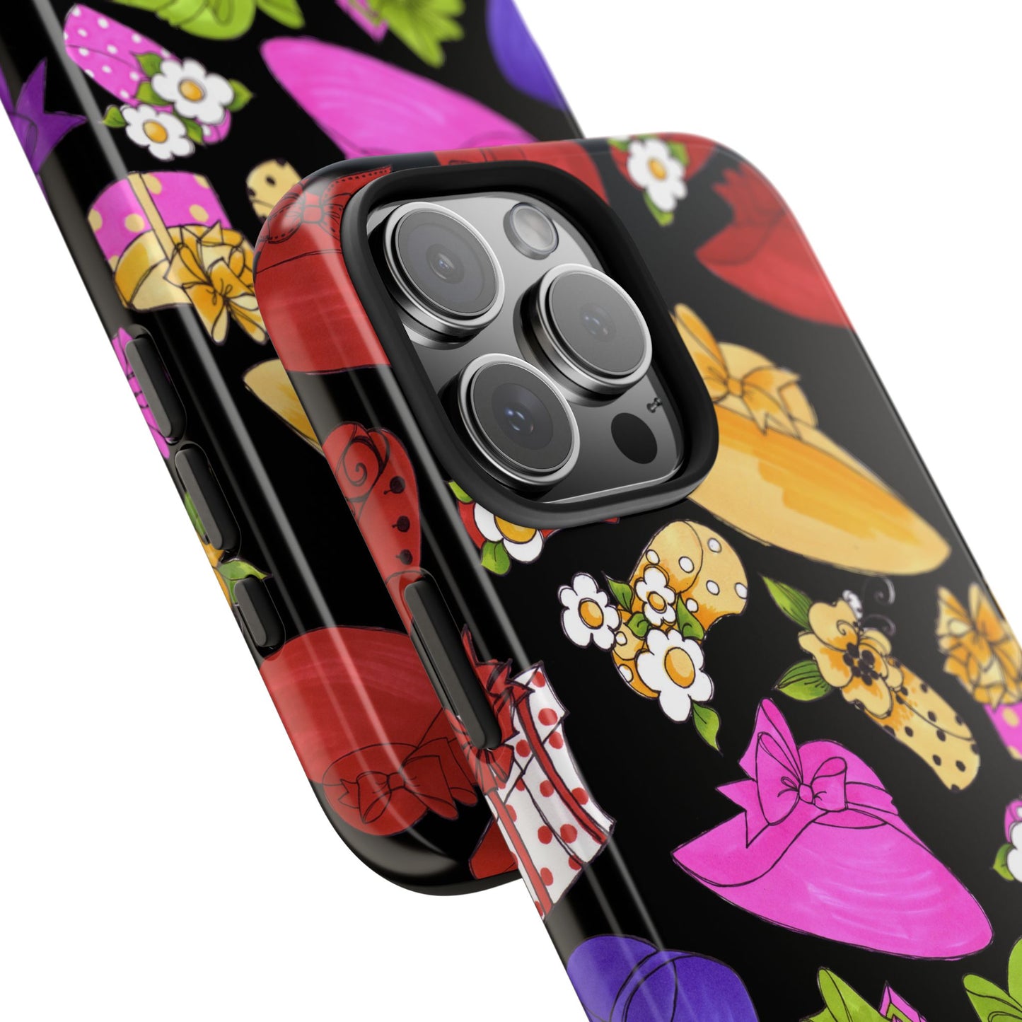 Accessories Tossed Black Phone Case