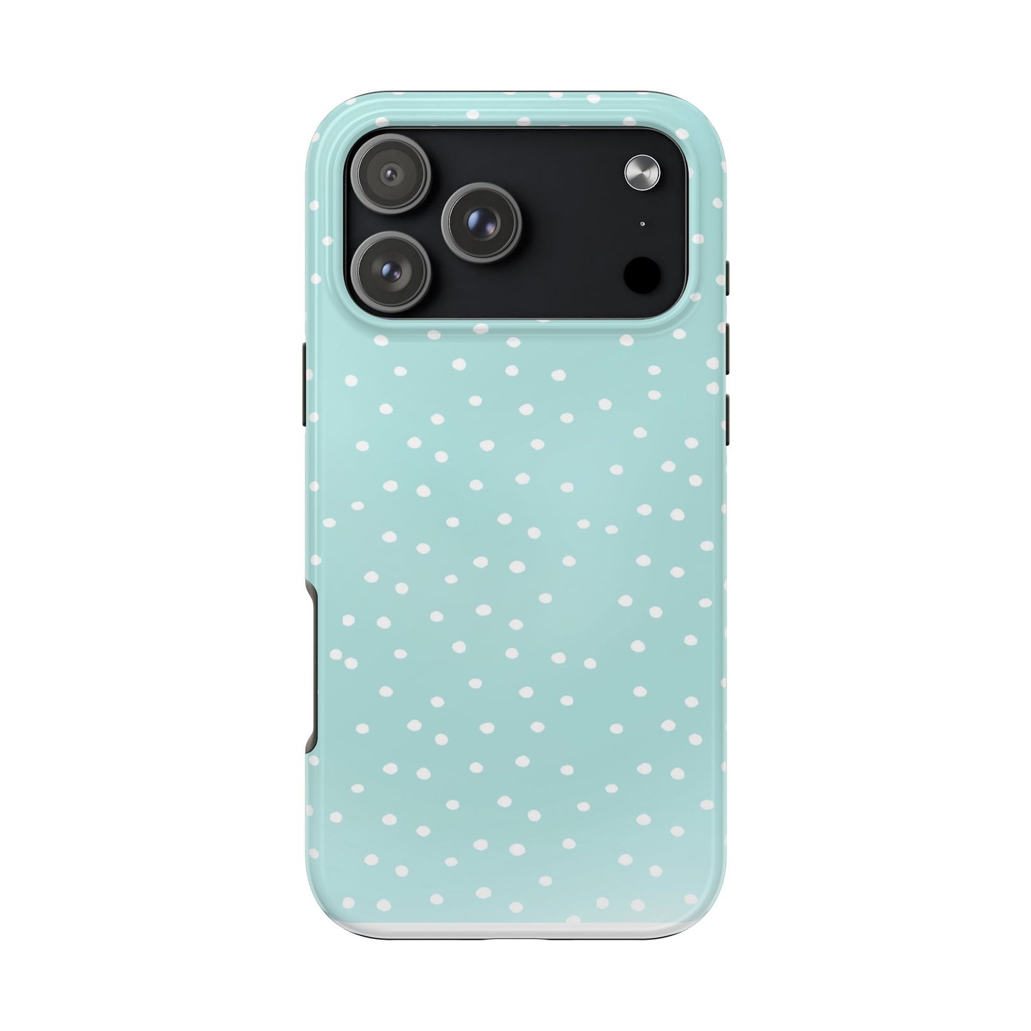Petite Dots Seafoam / White Phone Case