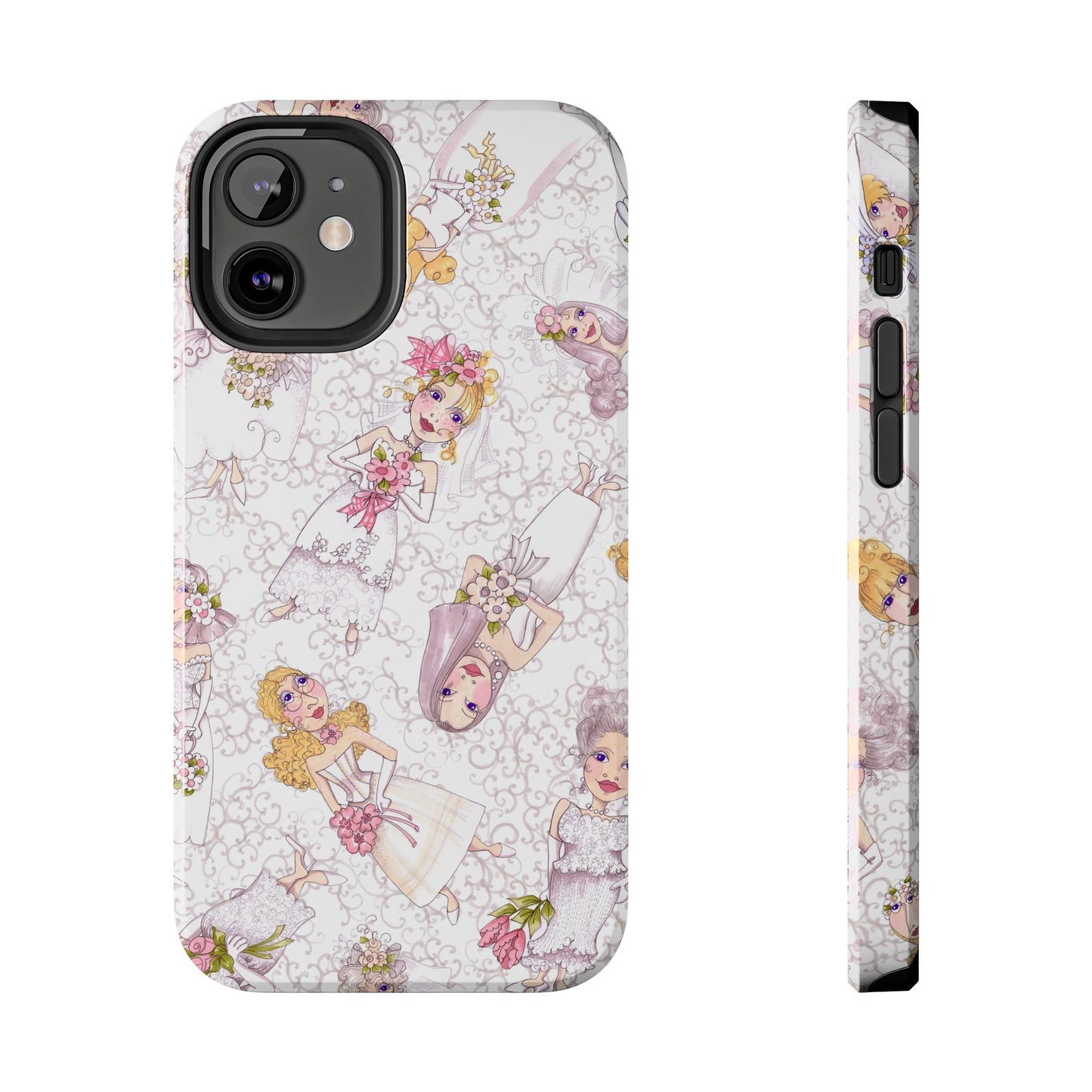 Bridal Scroll Phone Case