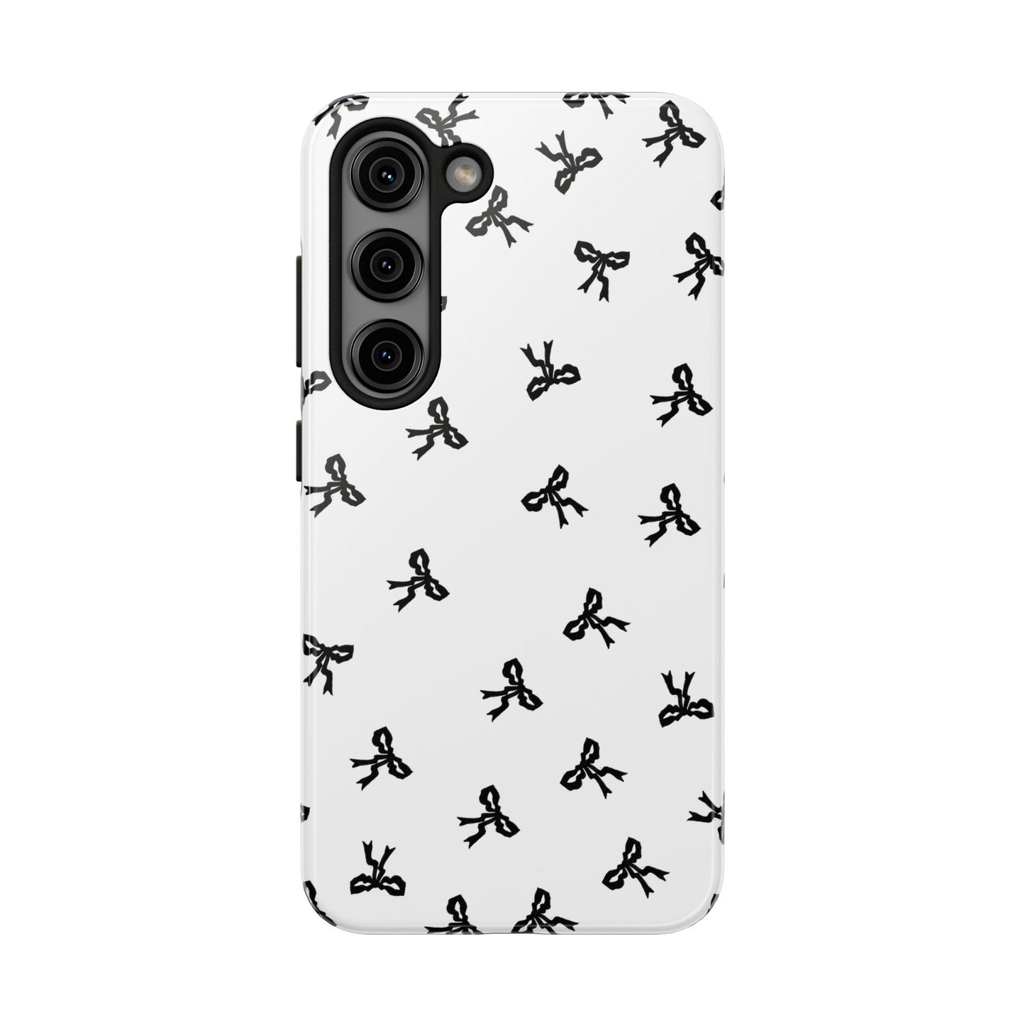 Black Bows Phone Case