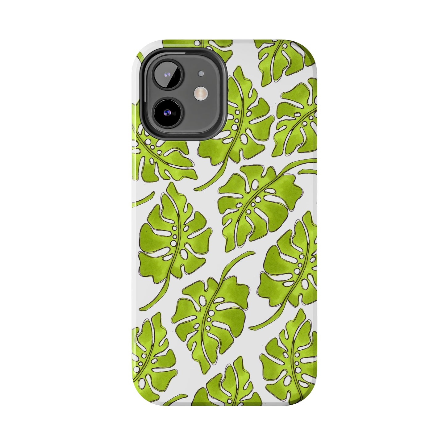 Big Leaf White Phone Case
