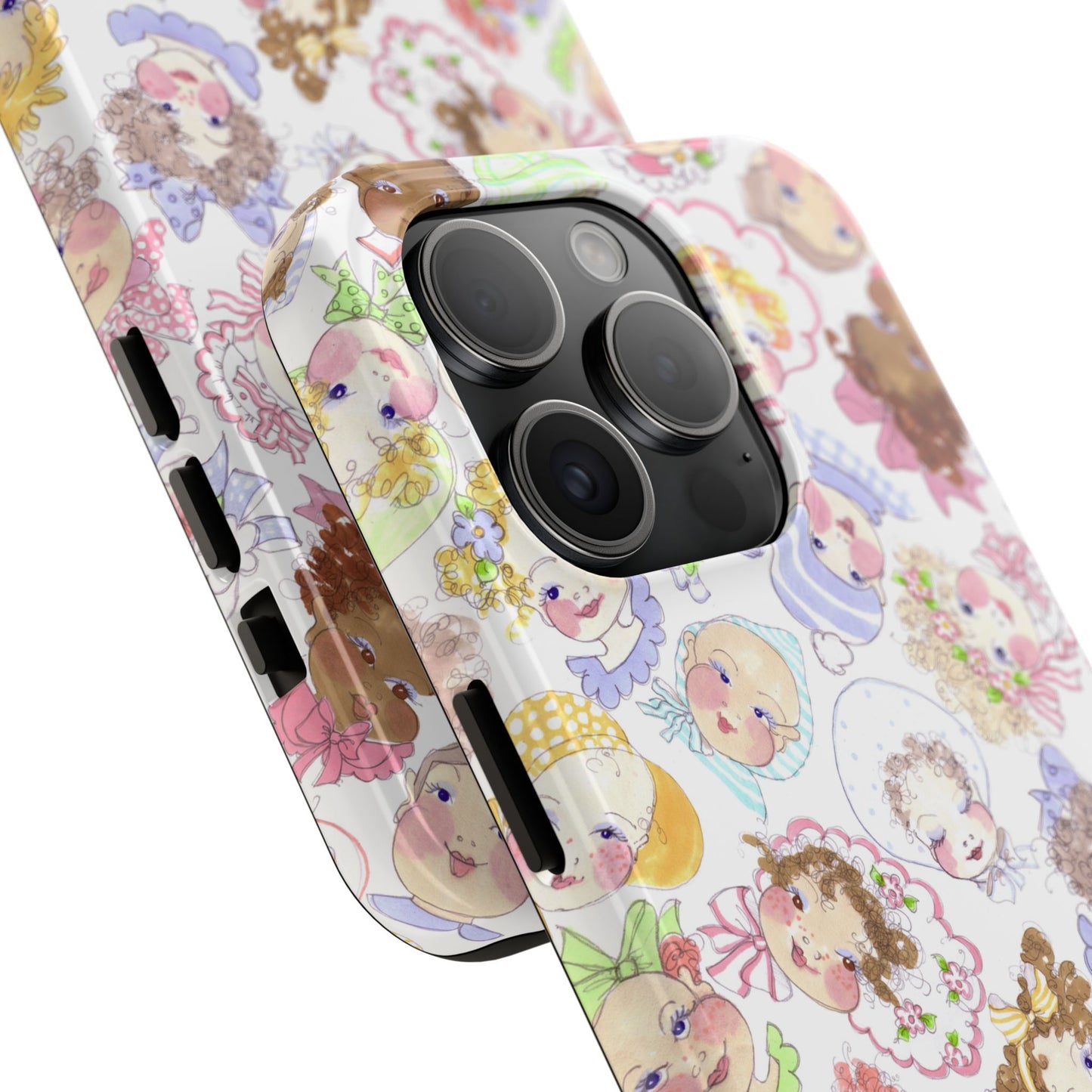 Baby Face Fling White Phone Case