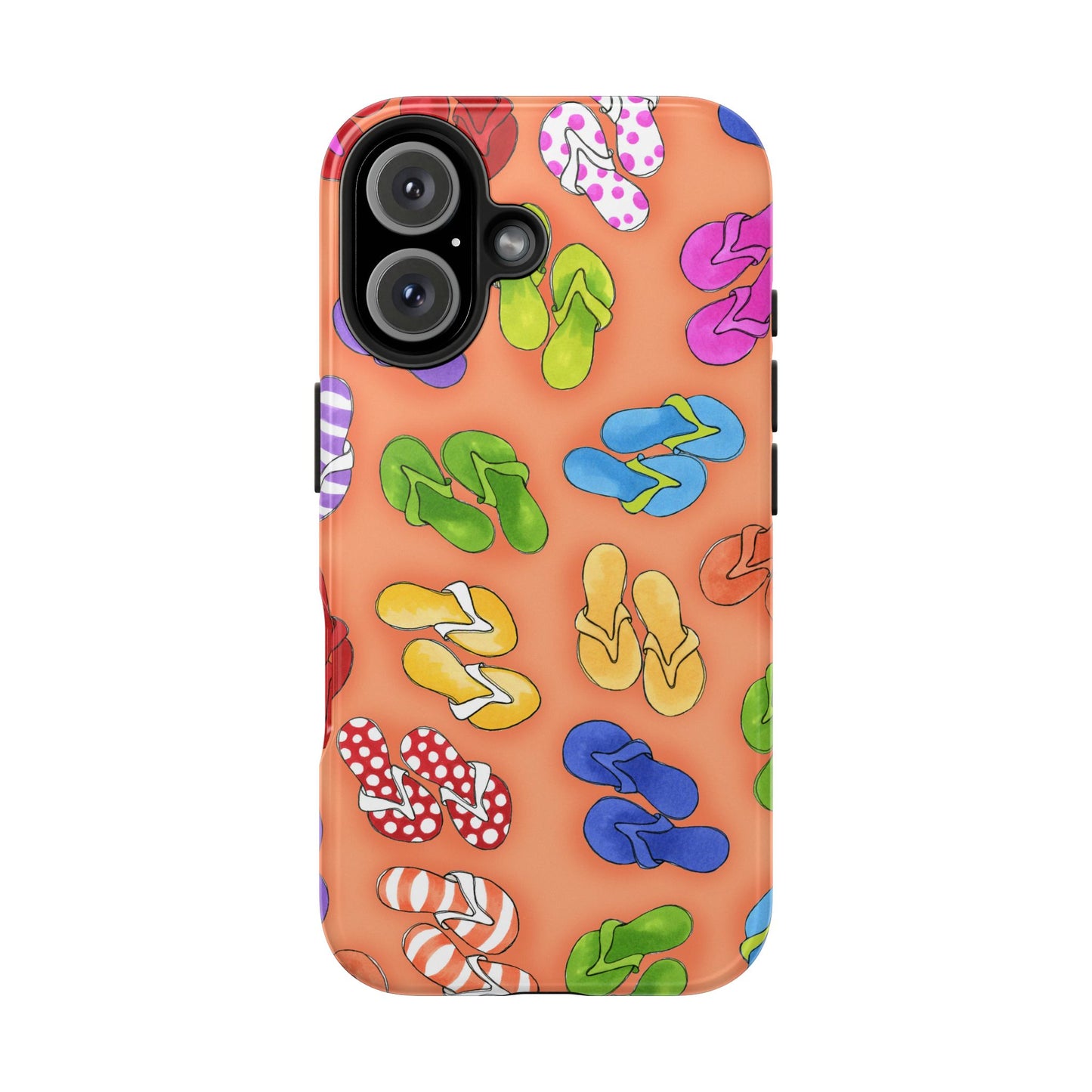 Fun Flops Orange Phone Case