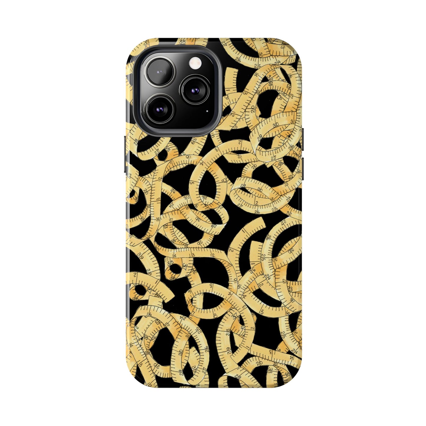 Tape Tangle Black Phone Case