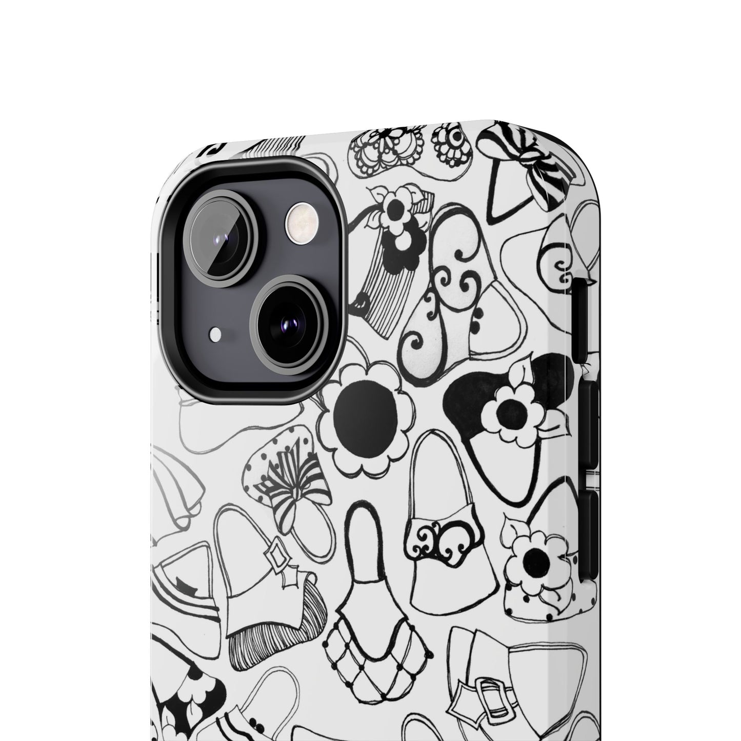 Handbags White / Black Phone Case