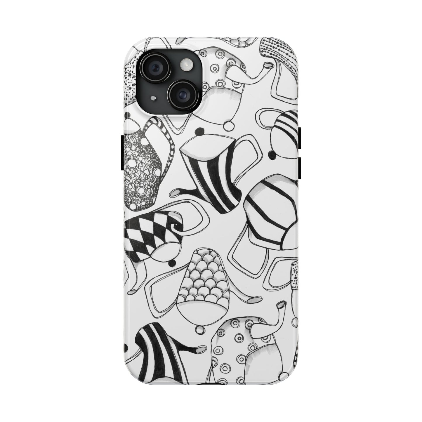 Coffee, Tea Anyone? White Phone Case