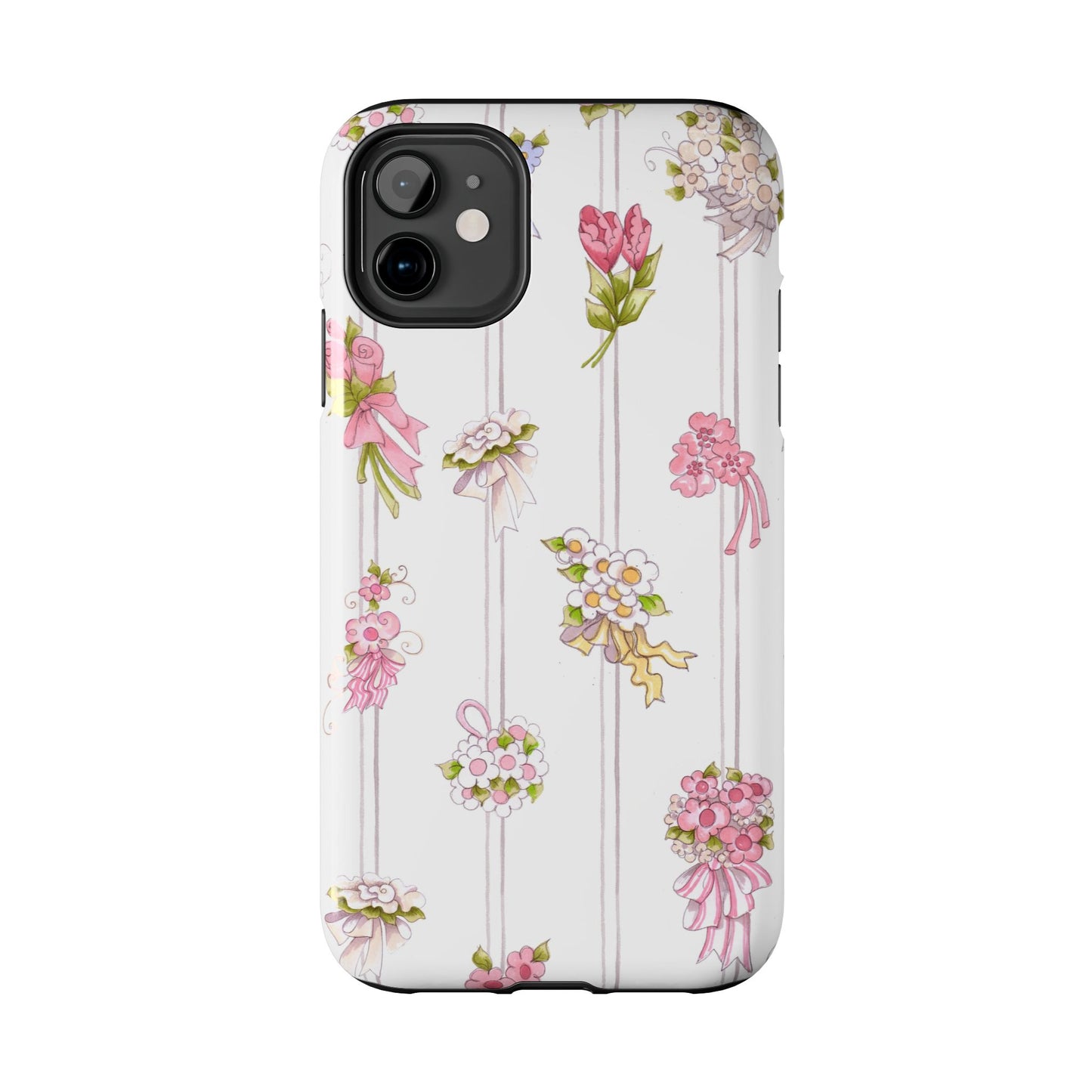 Bouquet Stripe Phone Case