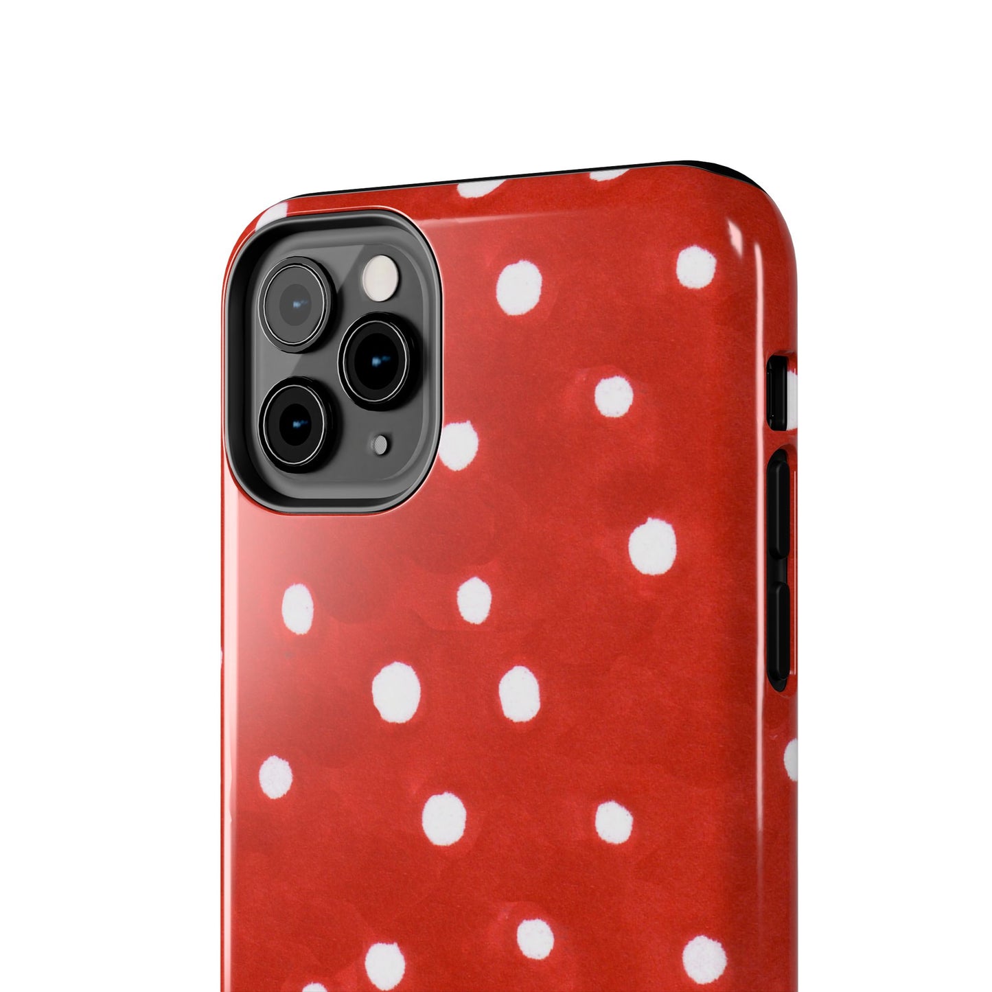 Dots Red Phone Case