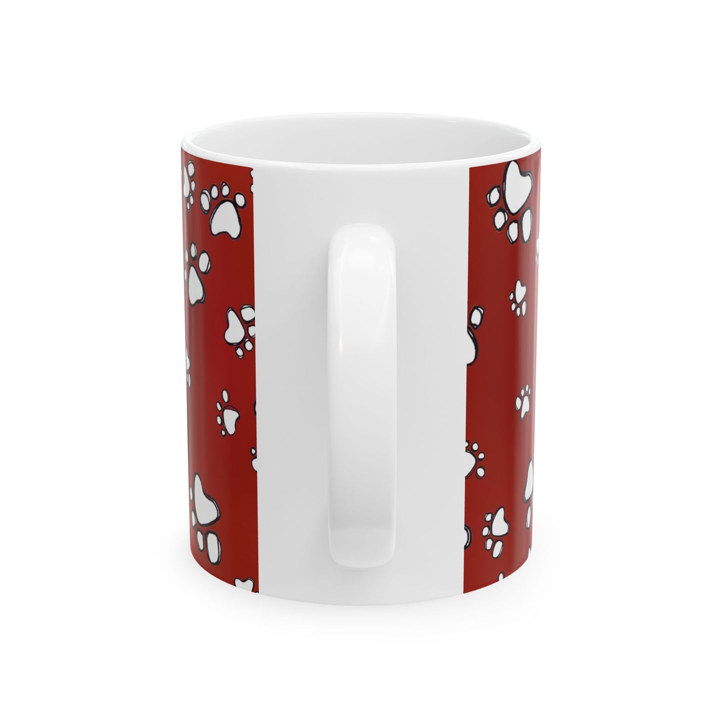 Paw Flakes Red Cup