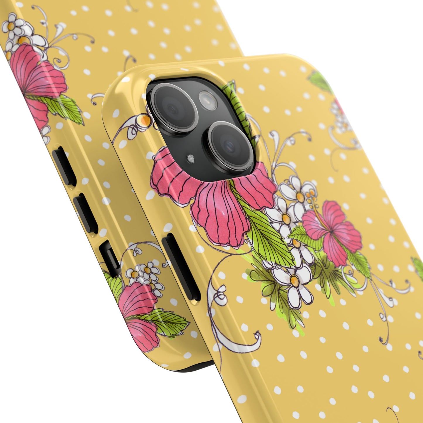 Lady Luau Yellow Phone Case