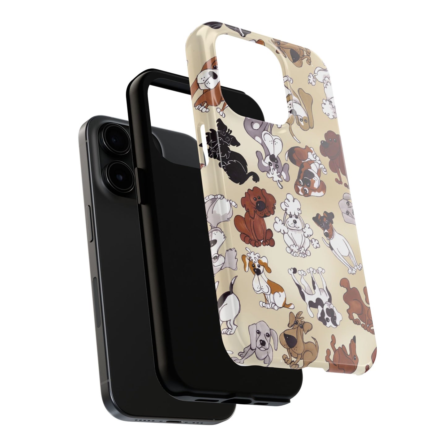 Tossed Doggies Bone Phone Case