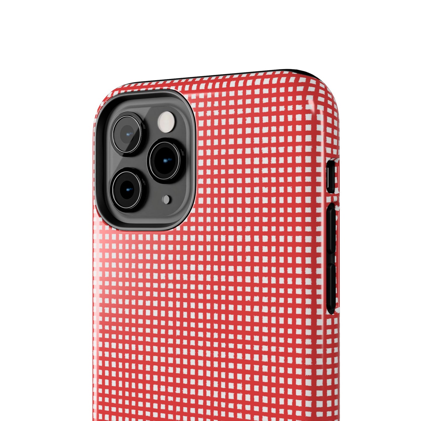 Chipper Check Red Phone Case