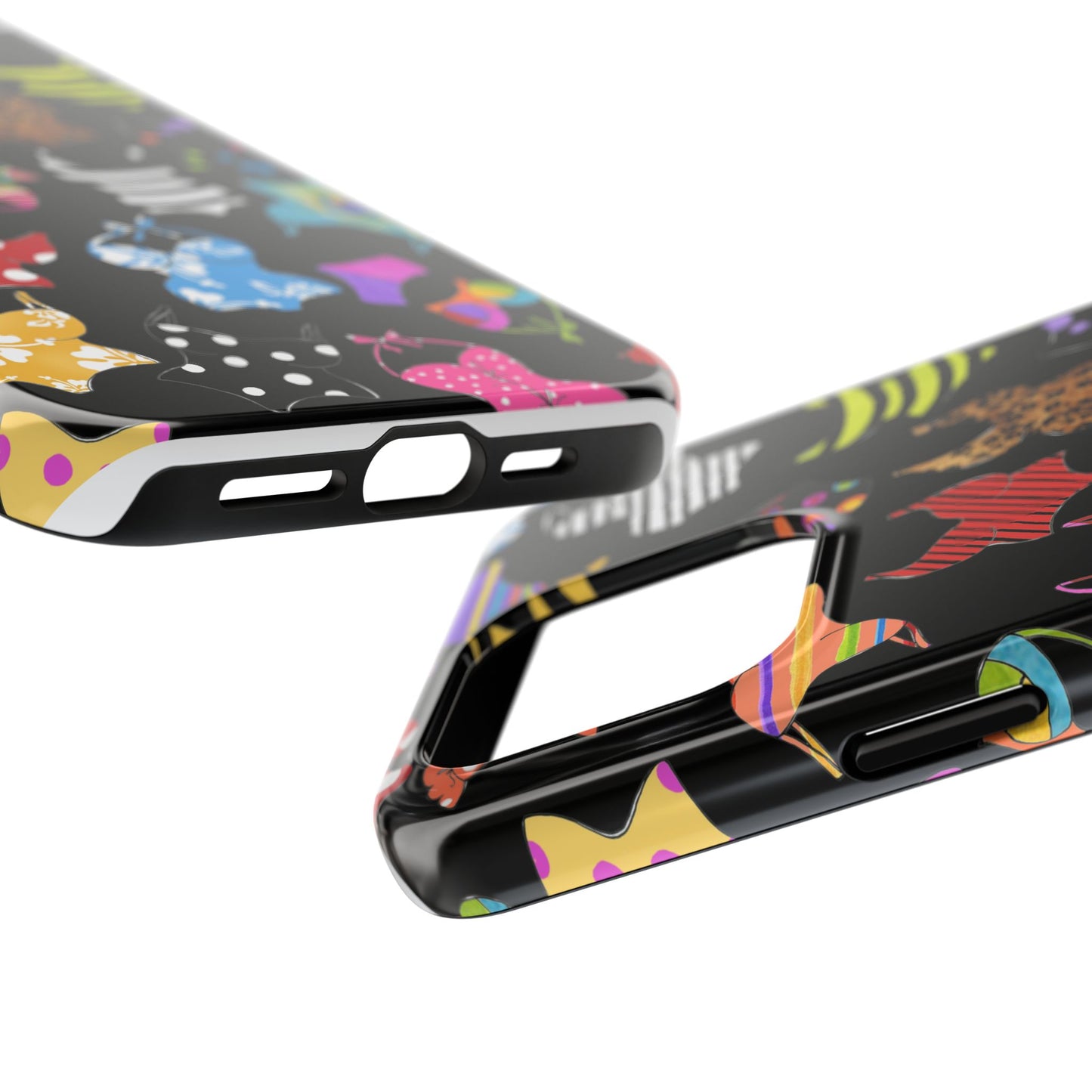 Assorted Suits Black Phone Case