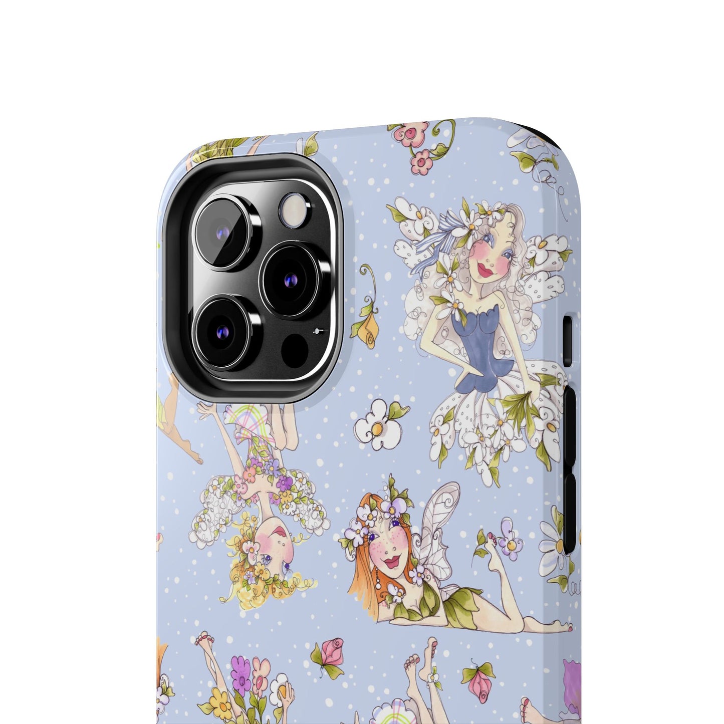 Tossed Fairies Blue Phone Case