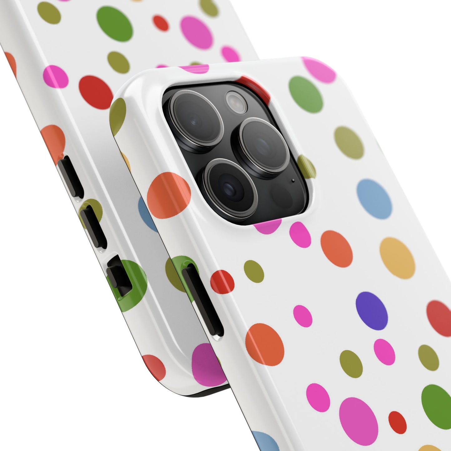 Dot Assortment White Phone Case